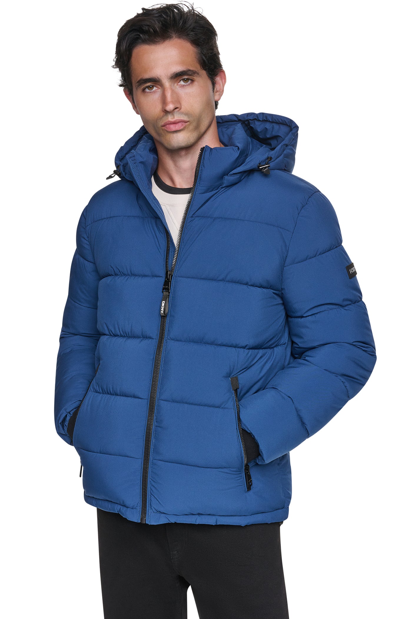 HEAVY WEIGHT HOODED PUFFER VIEW 2
