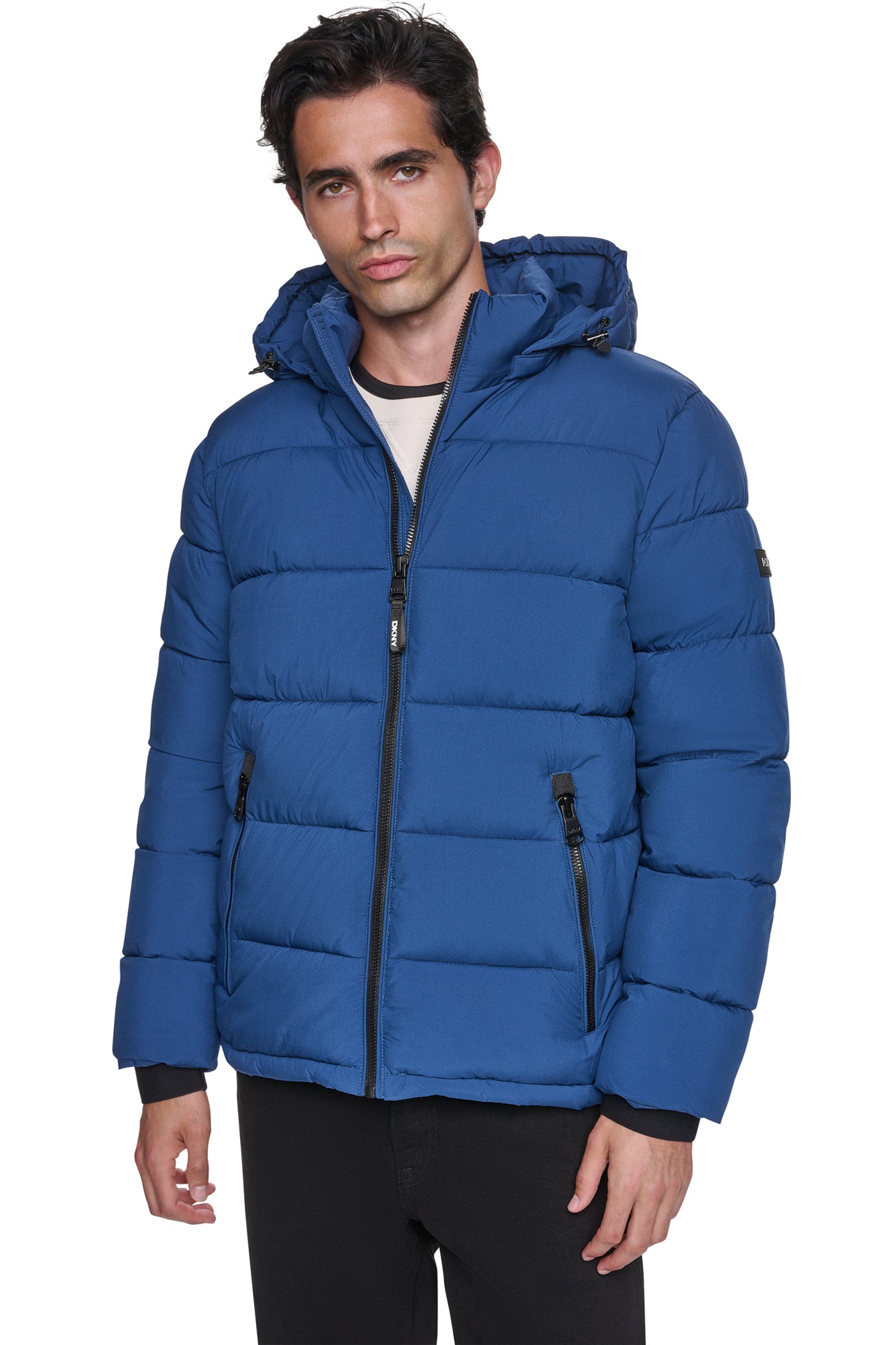HEAVY WEIGHT HOODED PUFFER VIEW 1