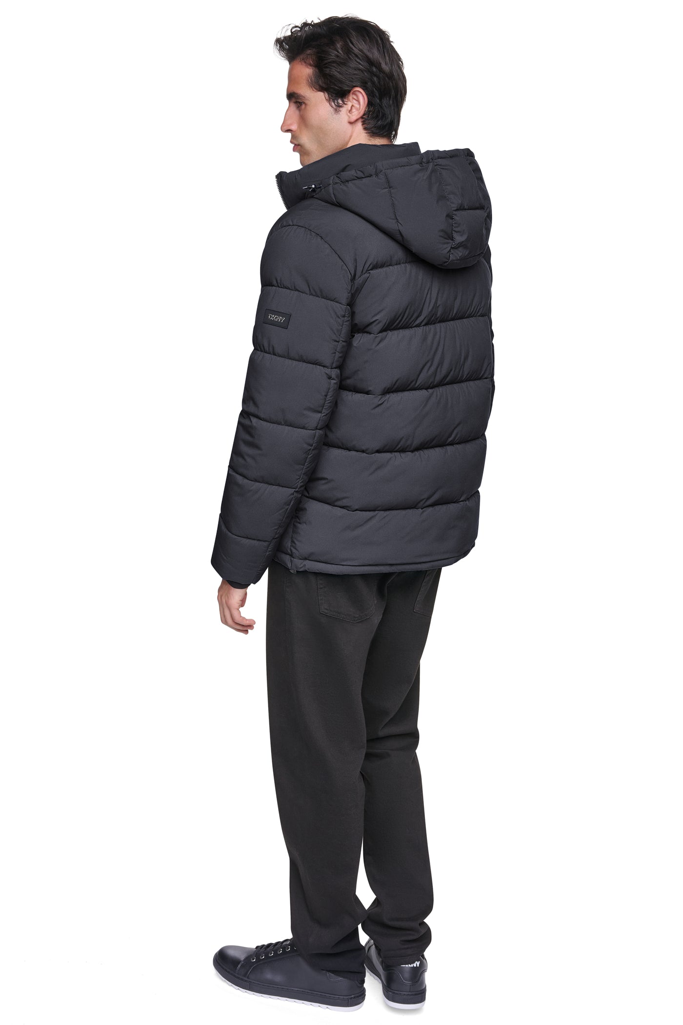 HEAVY WEIGHT HOODED PUFFER VIEW 2