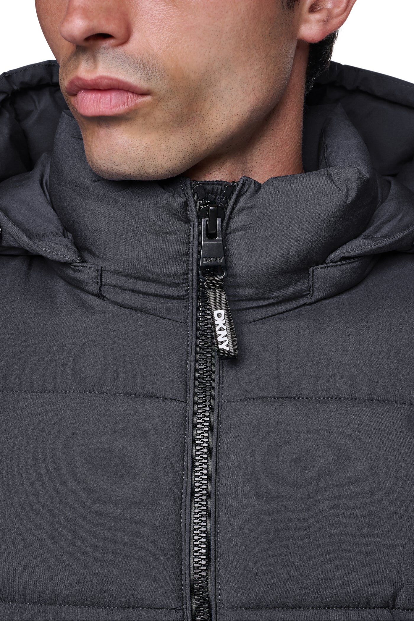HEAVY WEIGHT HOODED PUFFER VIEW 2