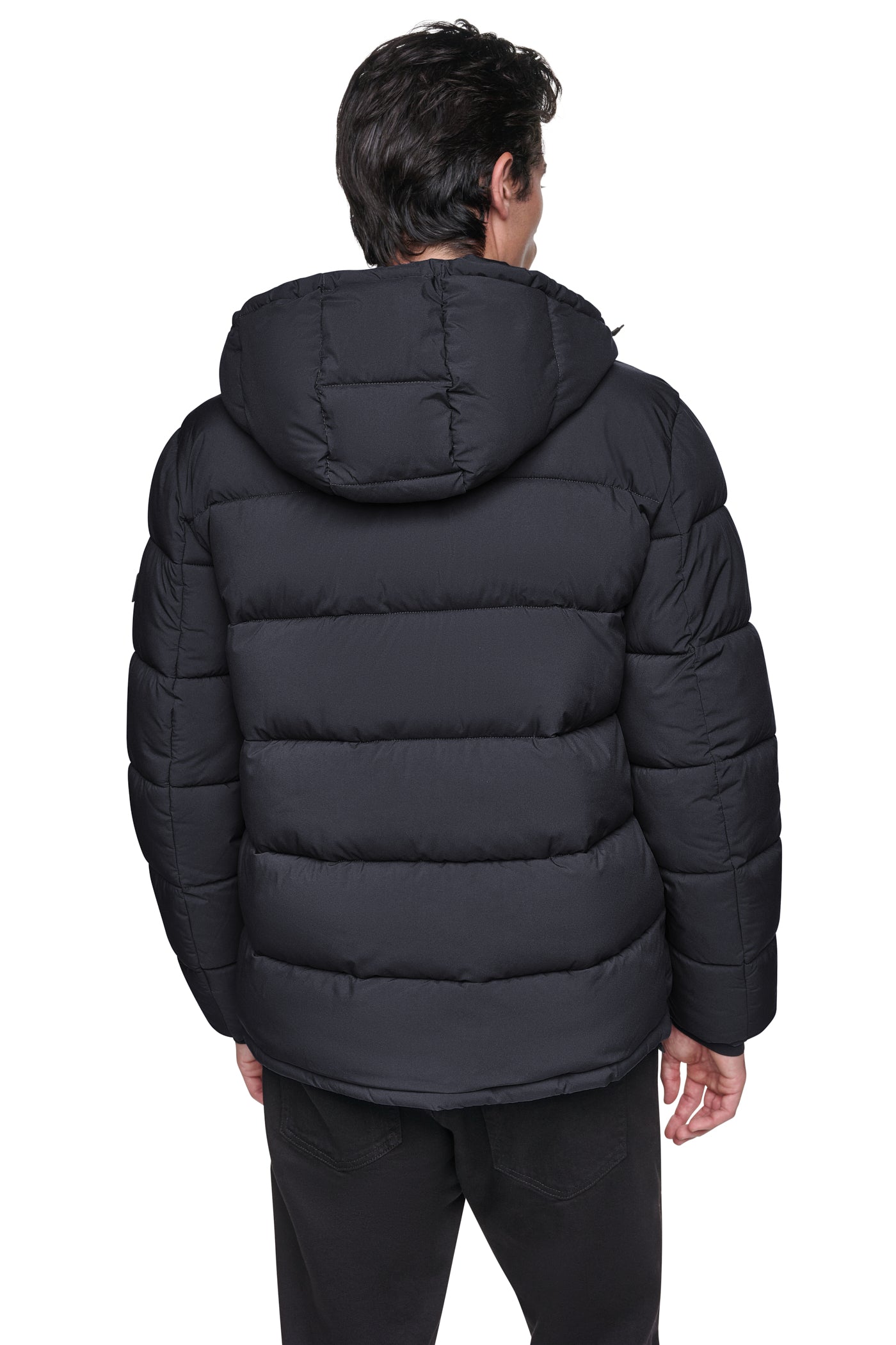 HEAVY WEIGHT HOODED PUFFER VIEW 2