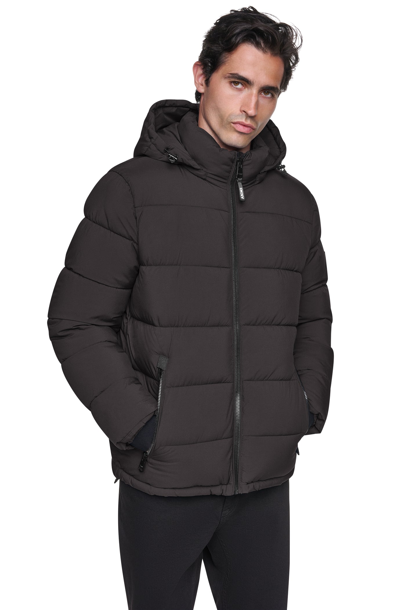 HEAVY WEIGHT HOODED PUFFER VIEW 2