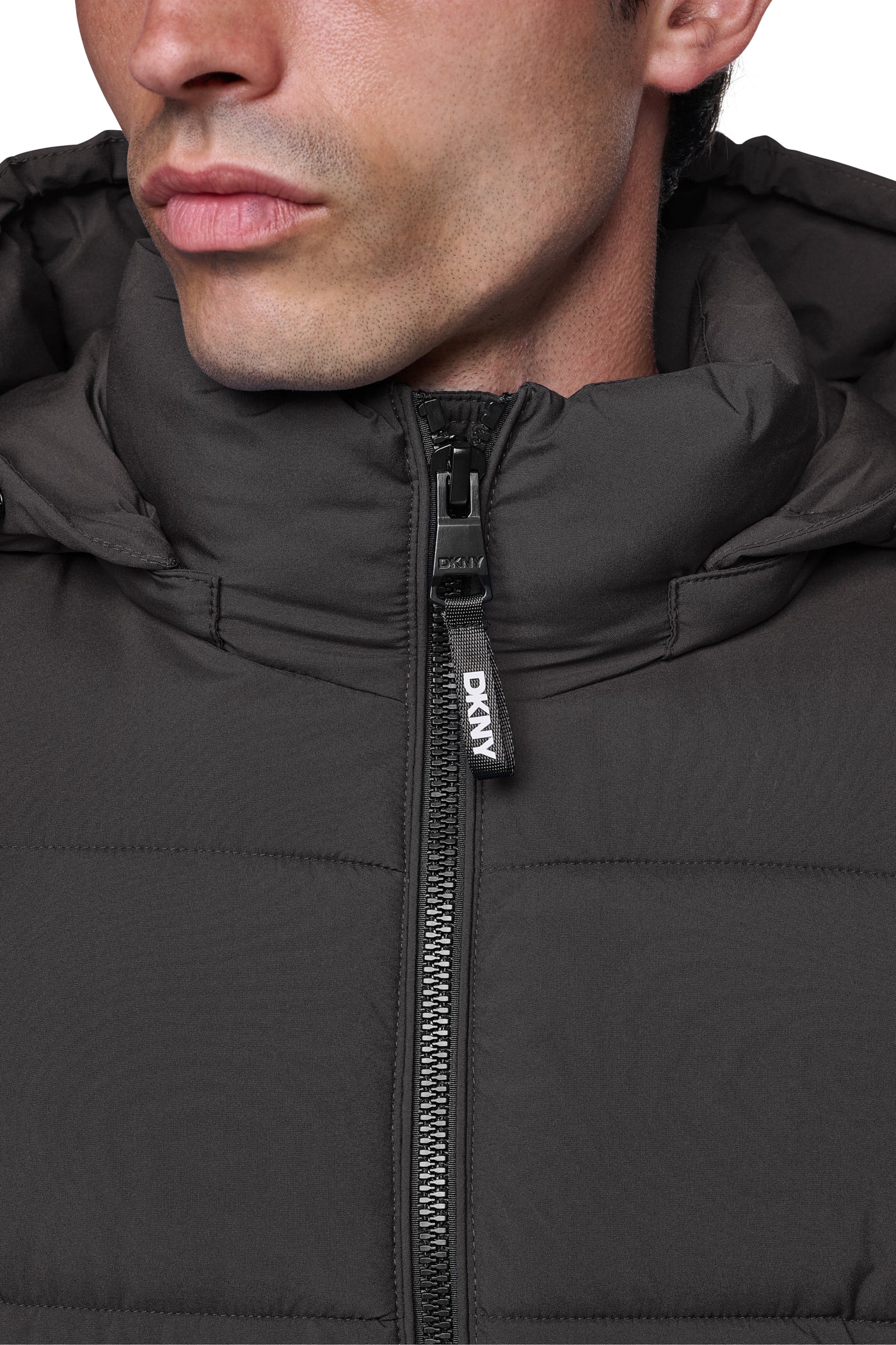 HEAVY WEIGHT HOODED PUFFER VIEW 2