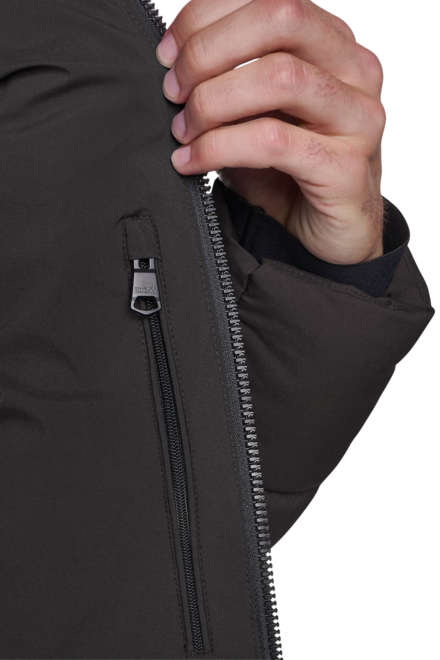 HEAVY WEIGHT HOODED PUFFER VIEW 2
