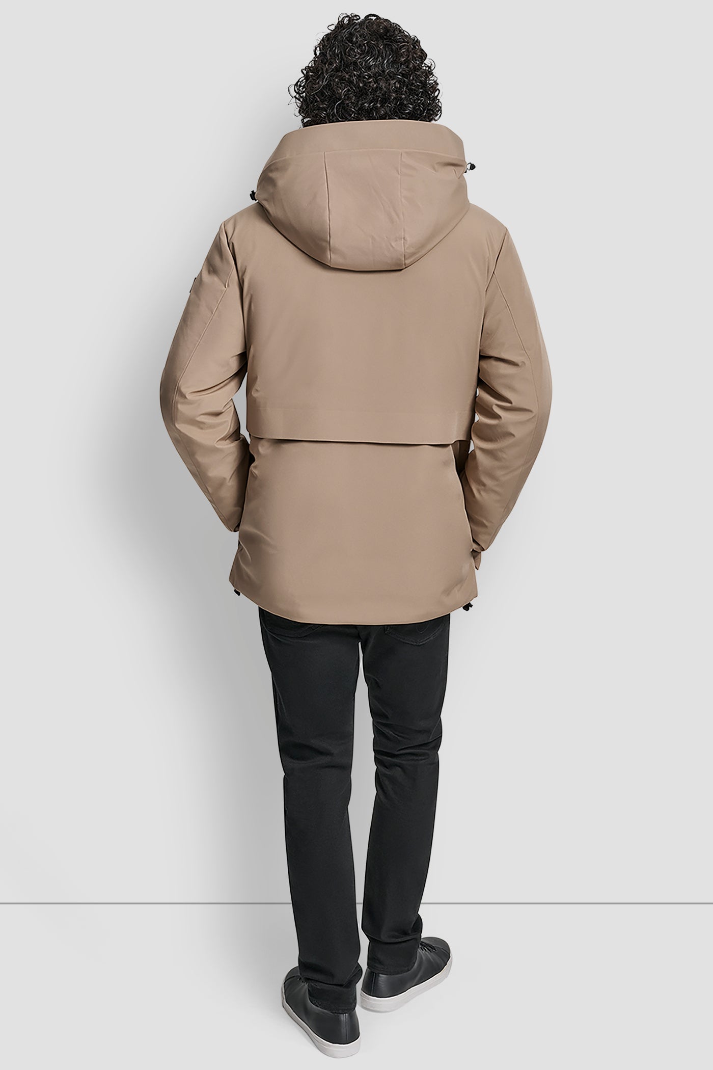 TAN URBAN PARKA, VIEW 2 | Mens Coats and Jackets