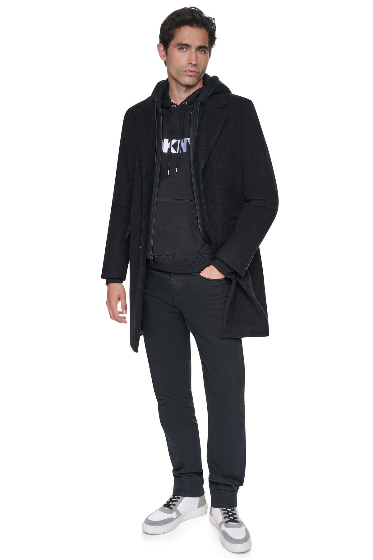 FAUX WOOL COAT VIEW 2