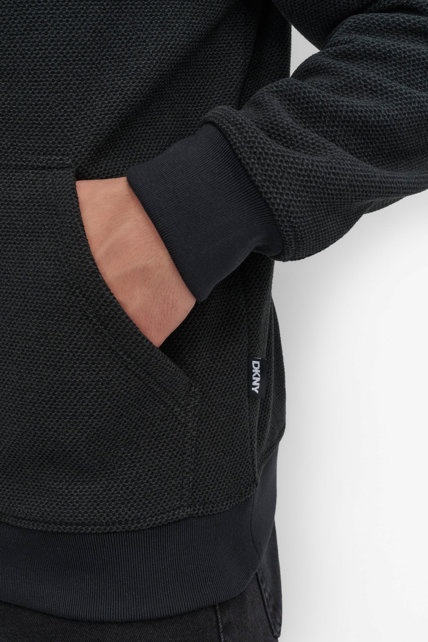 SHERPA LINED SWEATER KNIT BOMBER VIEW 5 | Mens Coats and Jackets