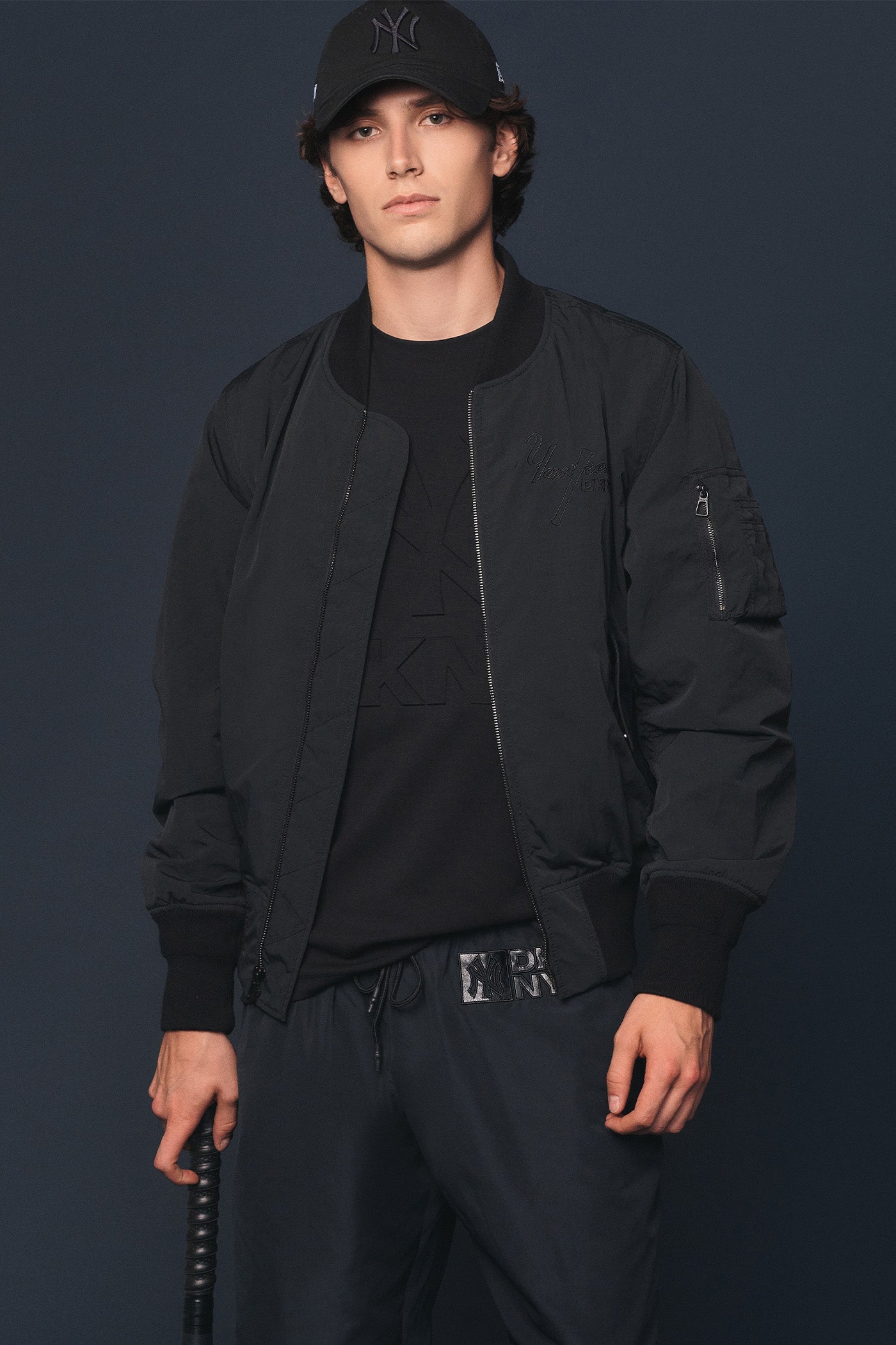 DKNY X YANKEES PLAYER’S JACKET VIEW 4 | DKNY X NEW YORK YANKEES