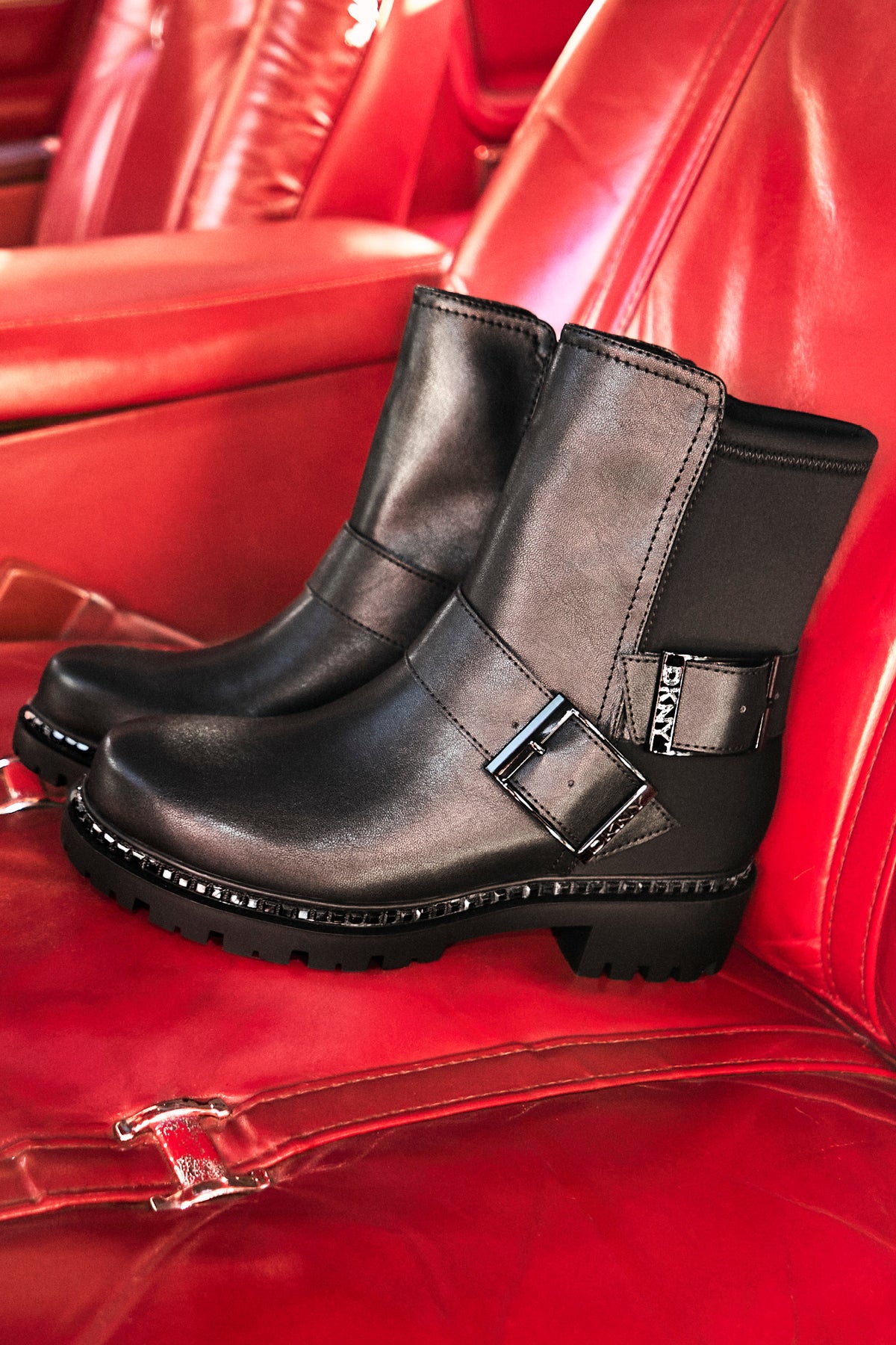 ROSELLE BUCKLE STRAP BOOTIE VIEW 2