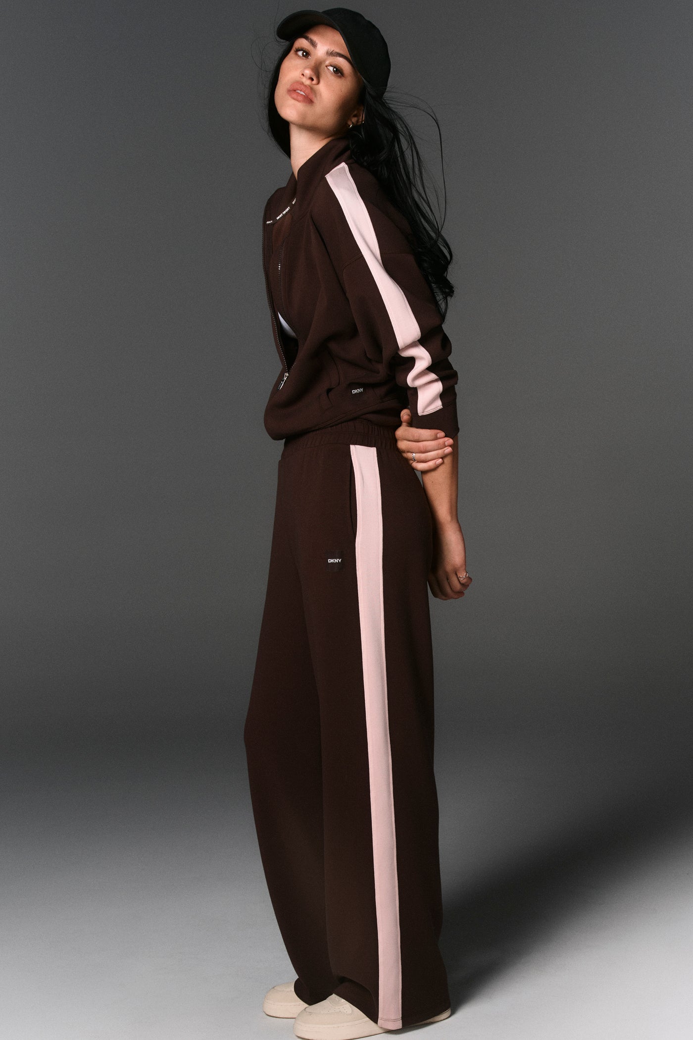 HIGH-RISE SIDE STRIPE WIDE-LEG PANT View 1 | Under $75