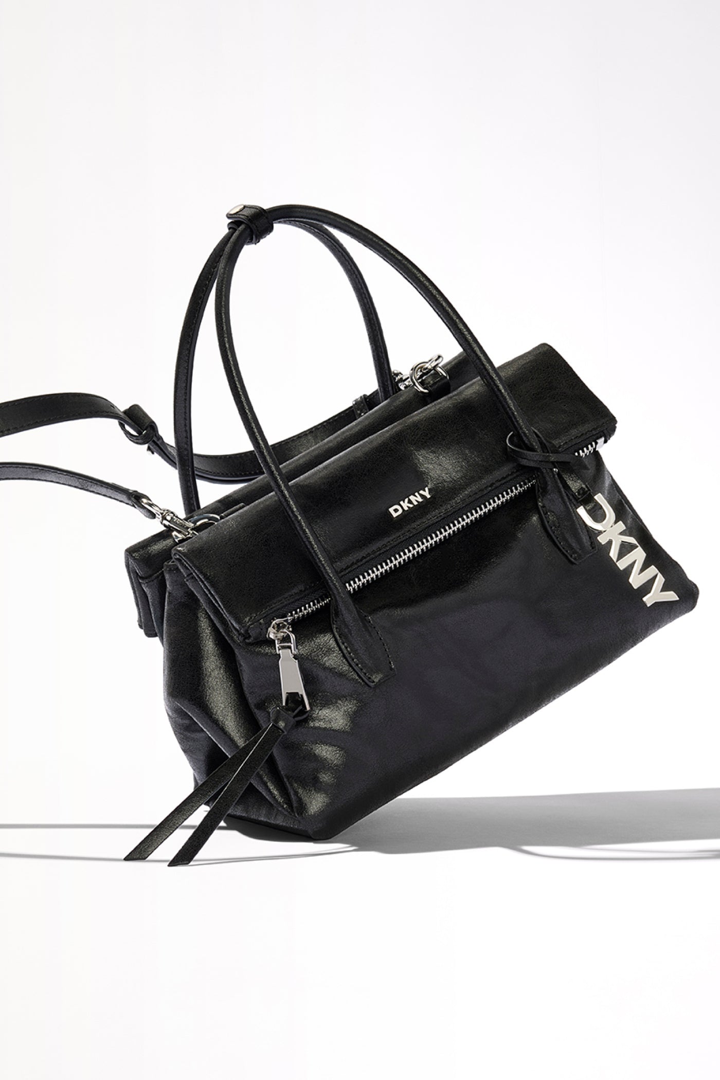 RIVINGTON MEDIUM LOGO SATCHEL View 2 | Shoulder & Hobo Bags