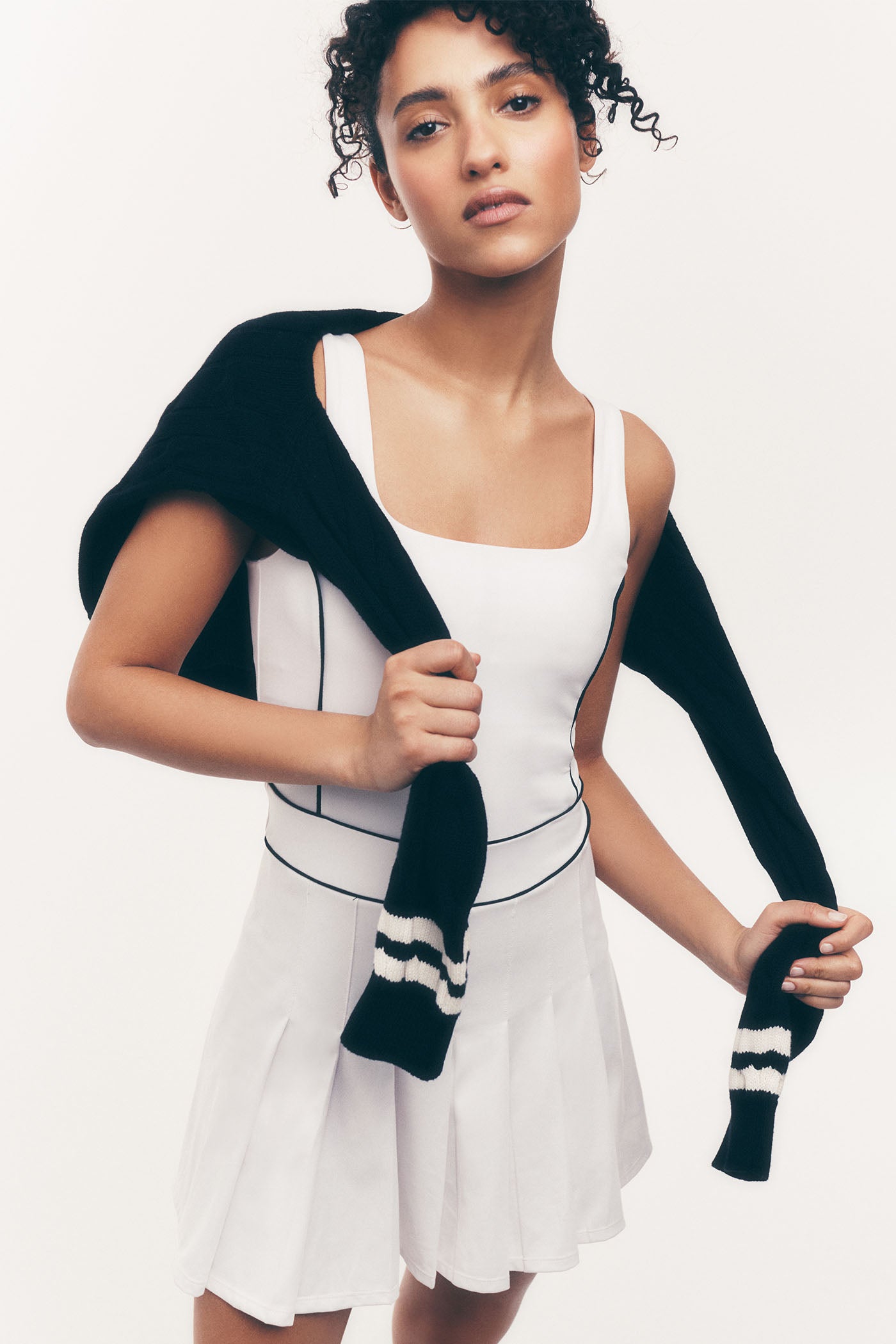 DRESS WITH BUILT IN BIKE SHORT AND BRA WITH REMOVABLE CUPS VIEW 8 | SALE DRESSES