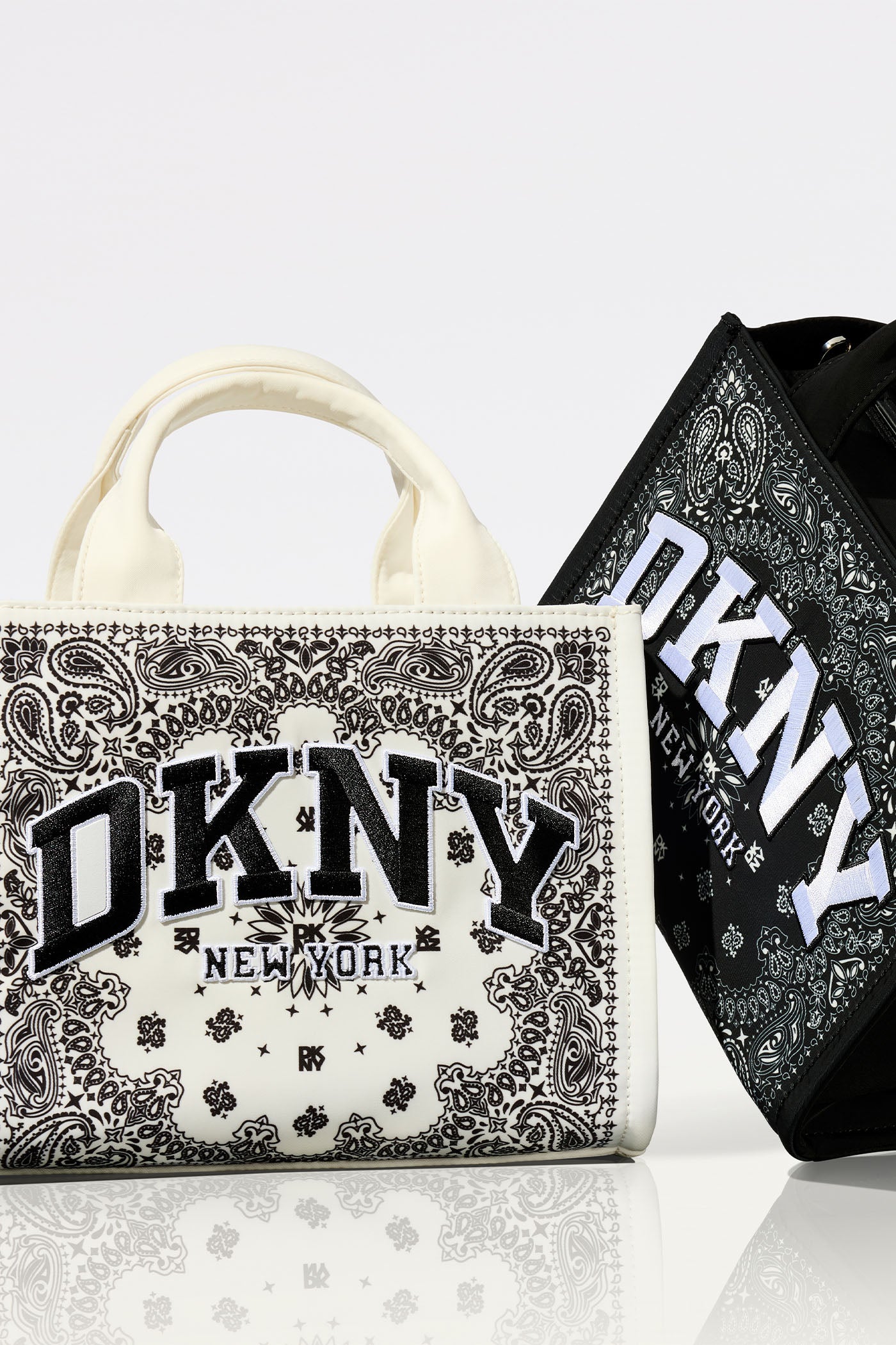HADLEE SMALL EMBROIDERED LOGO TOTE VIEW 8 | The Hadlee