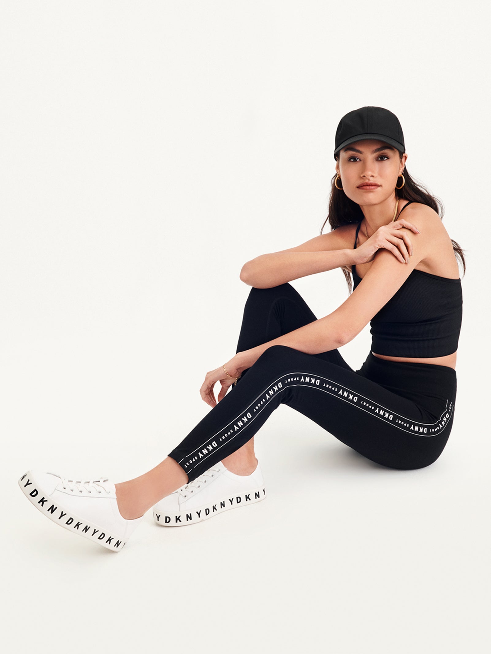 DKNY Slounge Tee and Crop Legging Set - Christmas from  UK