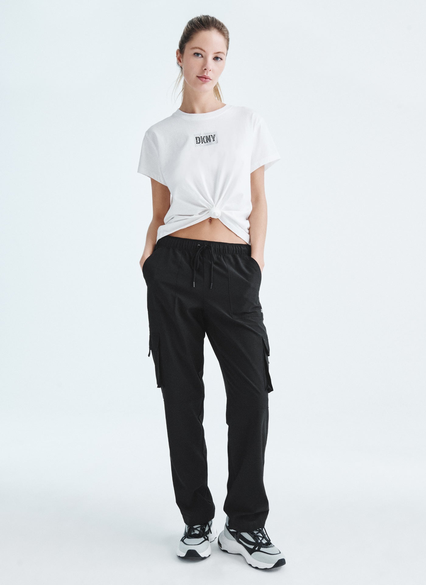DKNY Jeans Ladies' Ponte Pant Black Mid Rise XL 12/14 NWT – IBBY