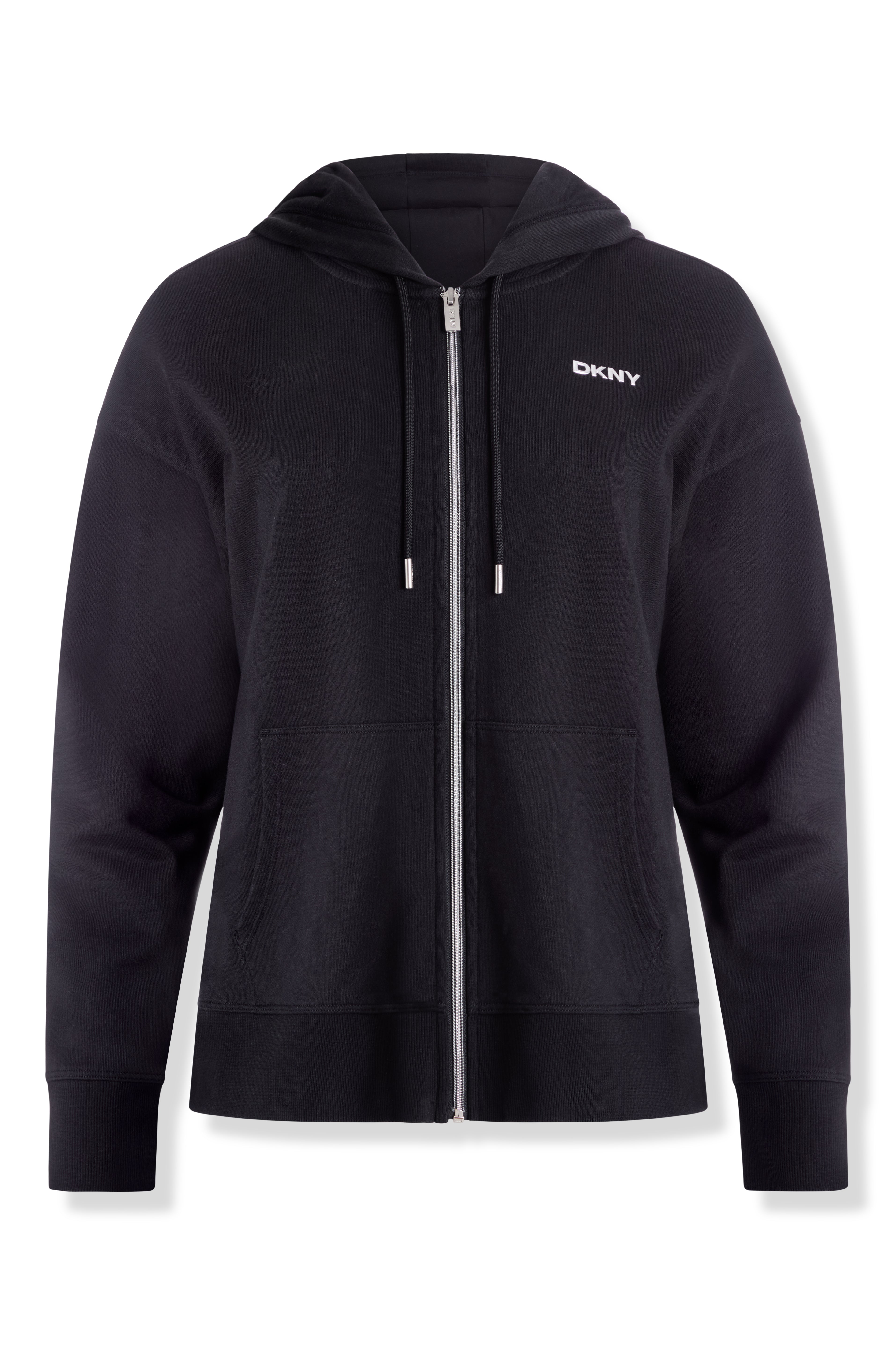 METALLIC BUBBLE FULL ZIP VIEW 2
