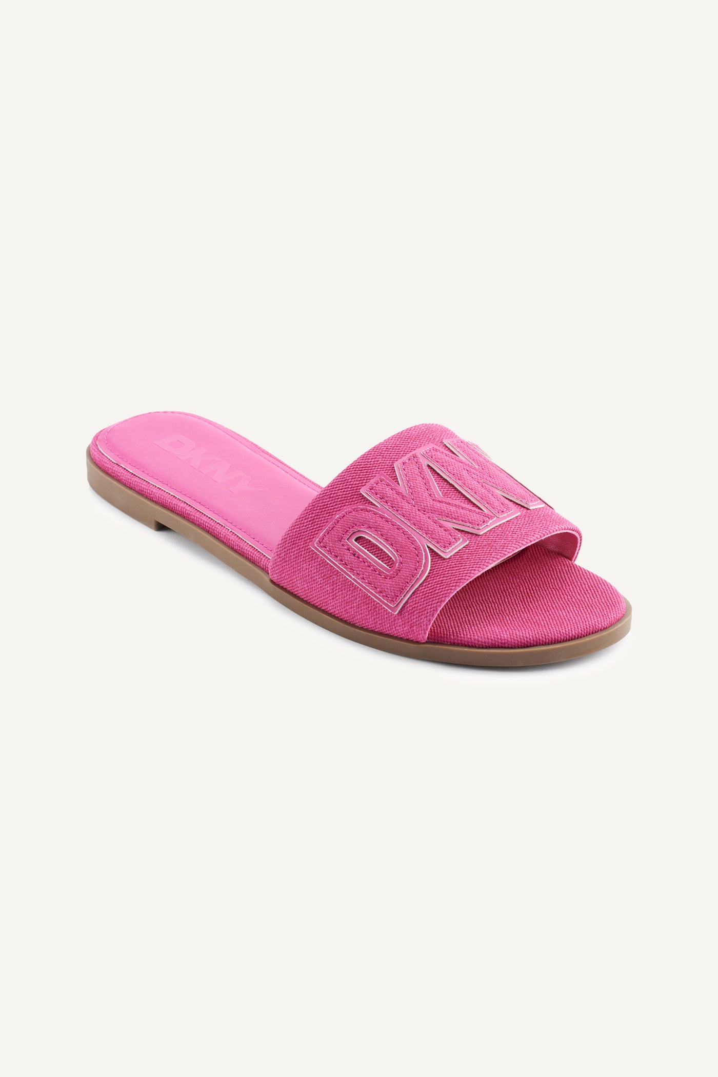 Pink WILLOW FLAT SLIDE, VIEW 2 | Sandals