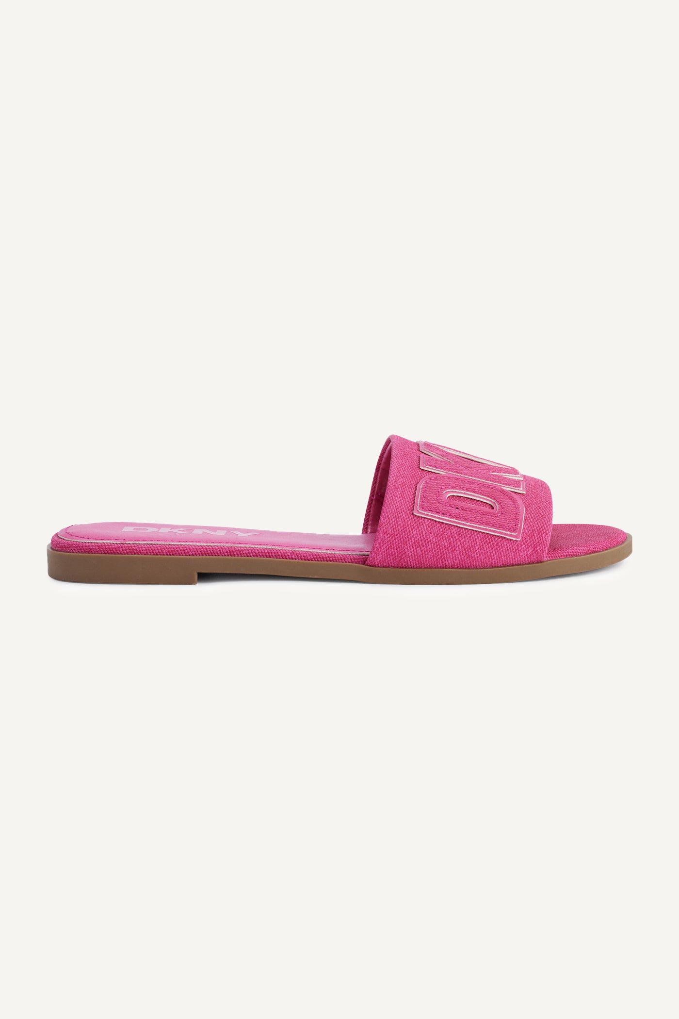 Pink WILLOW FLAT SLIDE, VIEW 1 | Sandals