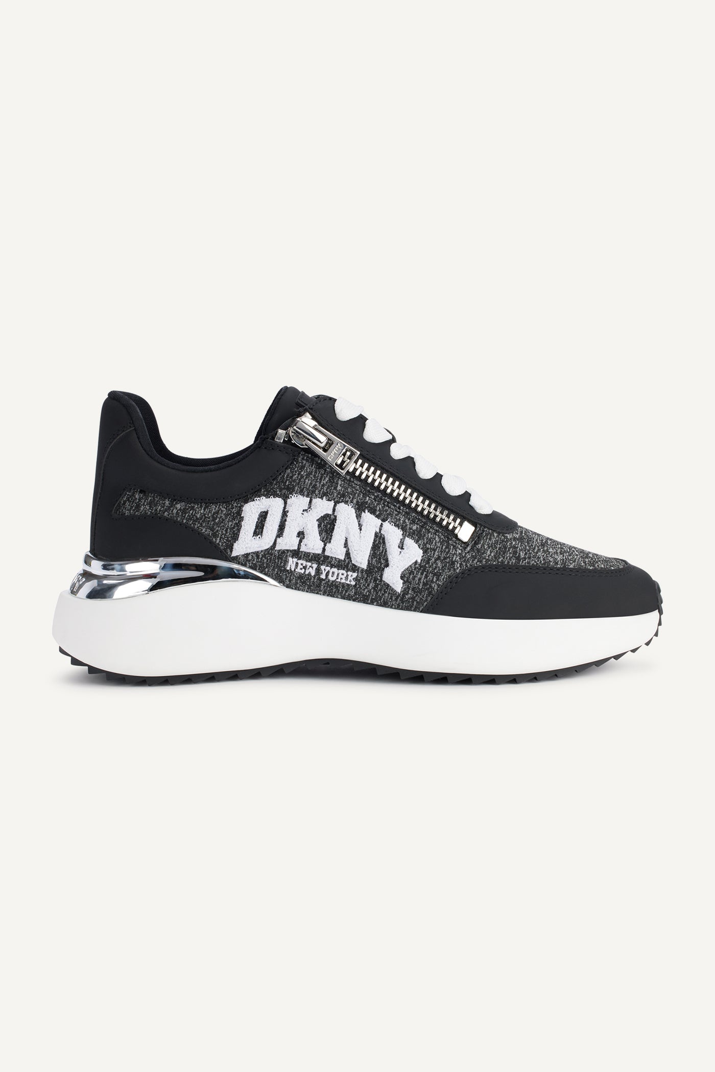 BLACK/CHARCOAL ZACATA LACE UP SNEAKER, VIEW 1 | $65 AND UNDER SHOES