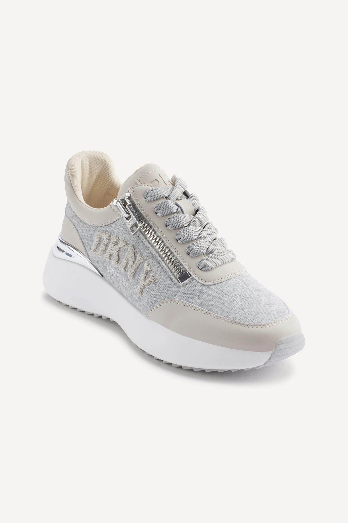 Grey ZACATA LACE UP SNEAKER, VIEW 2 | $65 AND UNDER SHOES