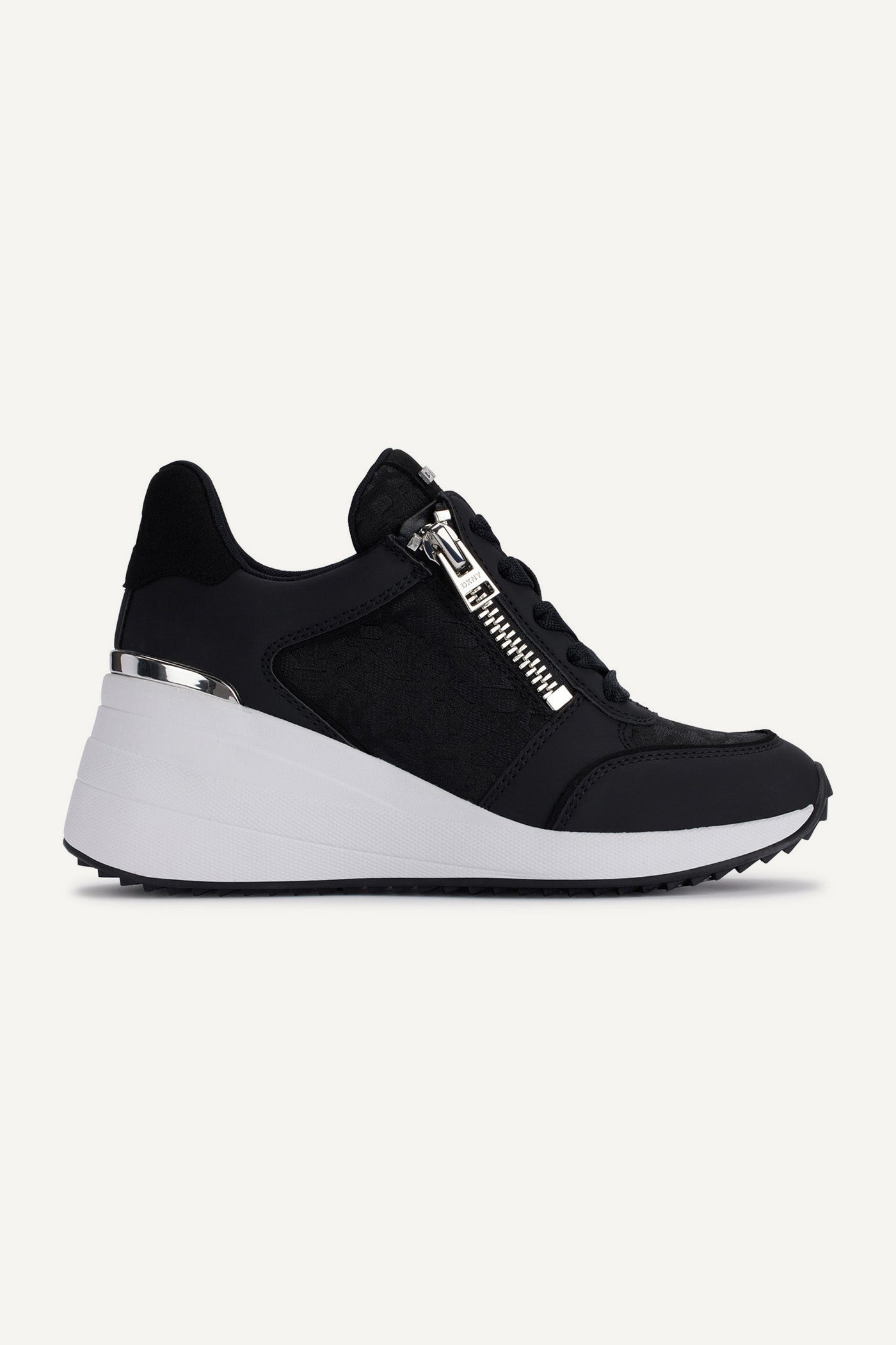 Black KALINA WEDGE SNEAKER, VIEW 1 | $65 AND UNDER SHOES