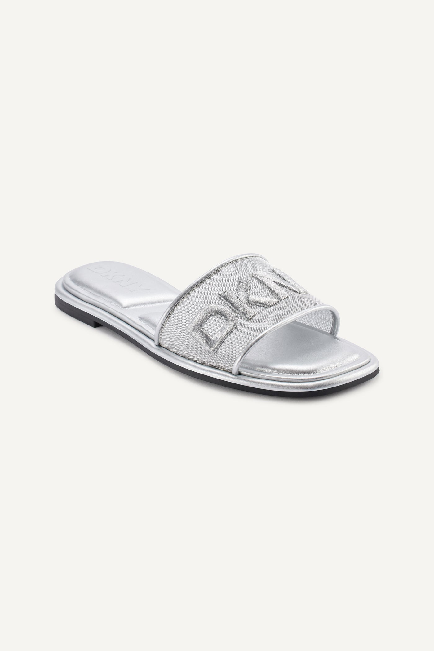 Nickel BANDIN  LOGO FLAT SLIDE, VIEW 2 | Spring Sale