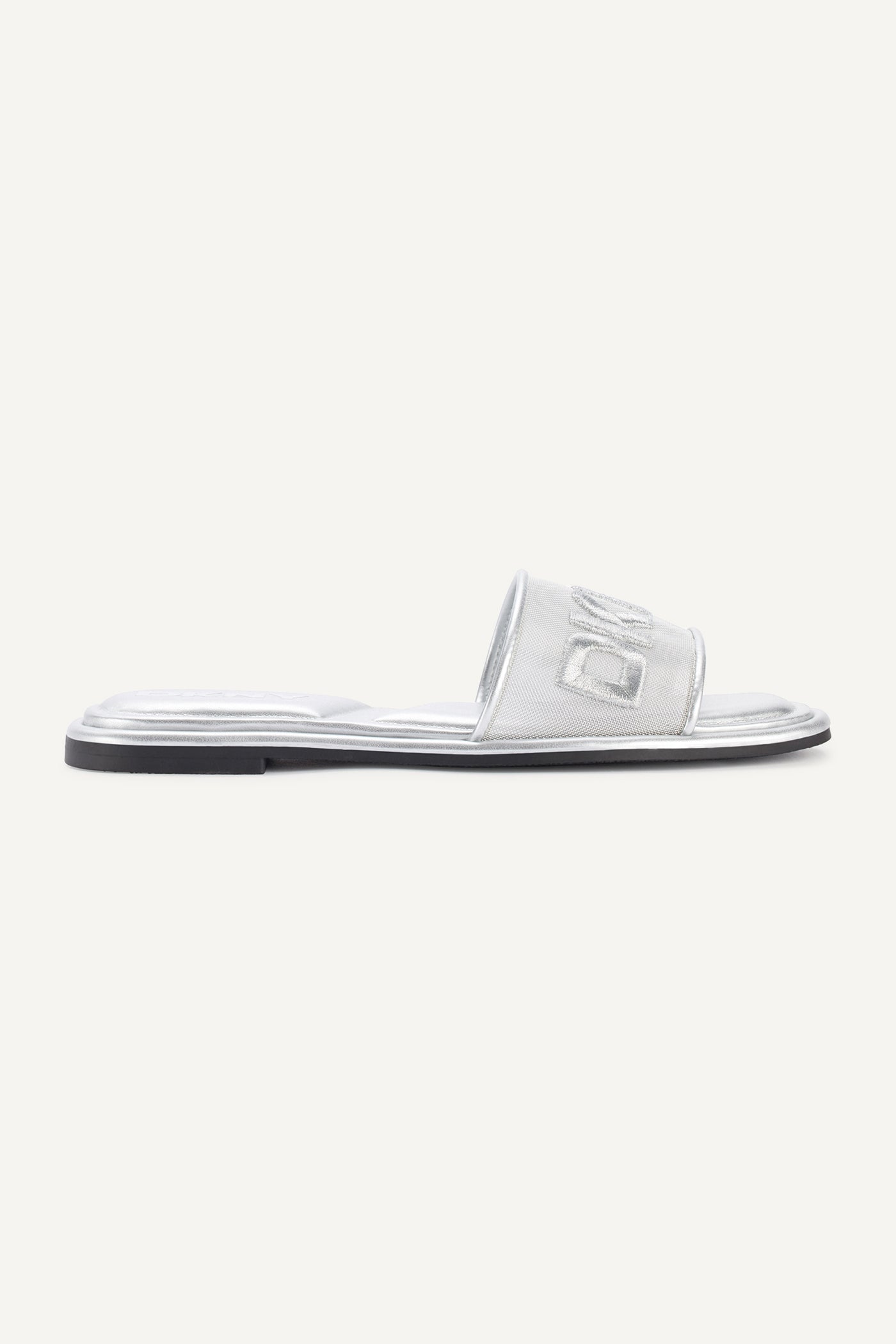 Nickel BANDIN  LOGO FLAT SLIDE, VIEW 1 | Spring Sale