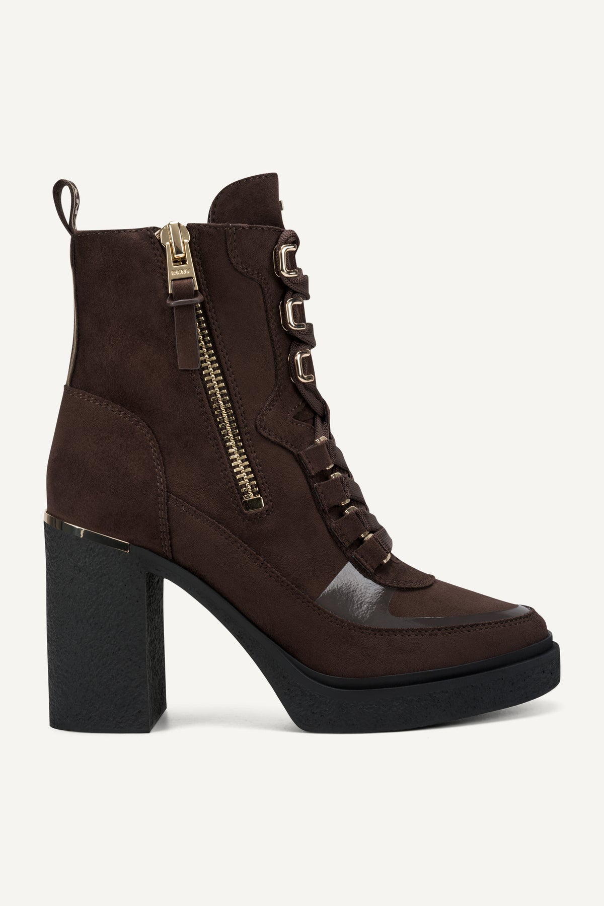 TOIA LACE-UP PLATFORM BOOTIE VIEW 1