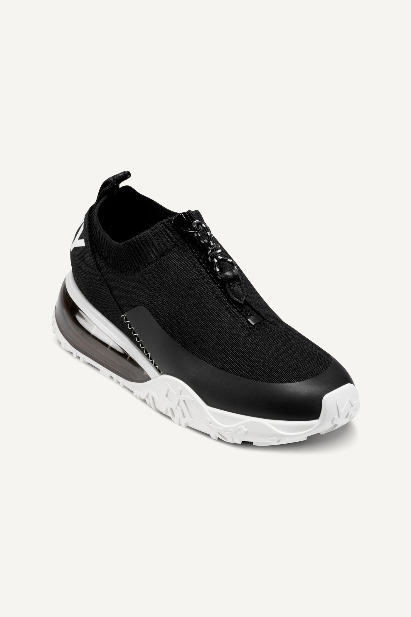 Black KELBIE ZIP UP SNEAKER, VIEW 2 | Sneakers