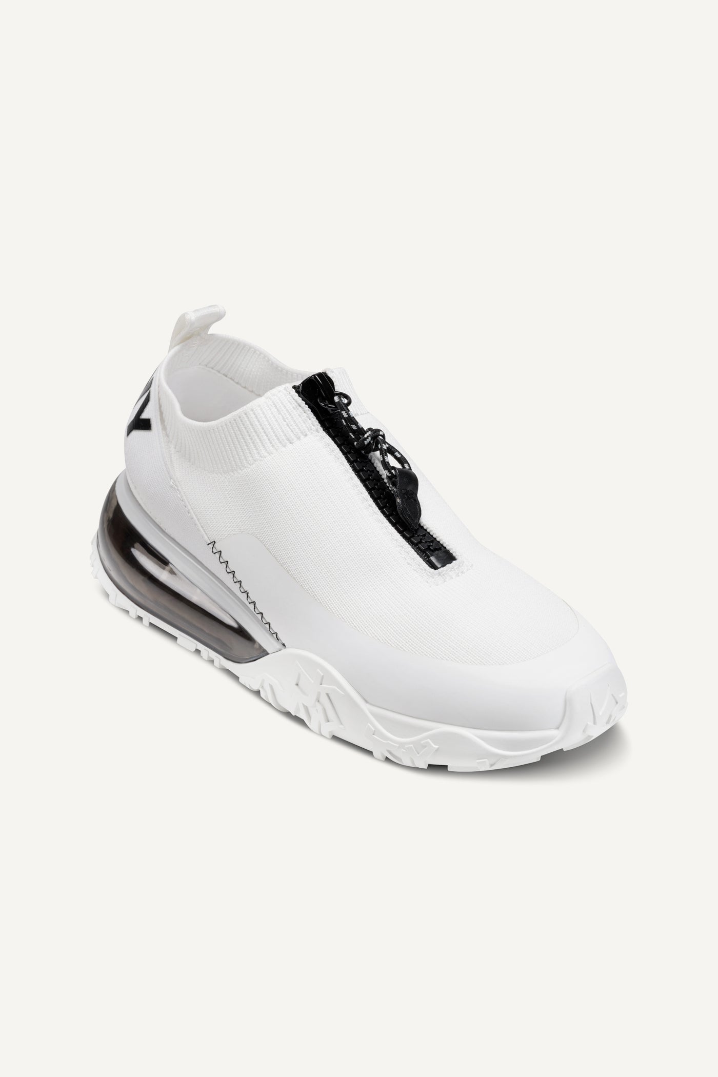 White KELBIE ZIP UP SNEAKER, VIEW 2 | Sneakers