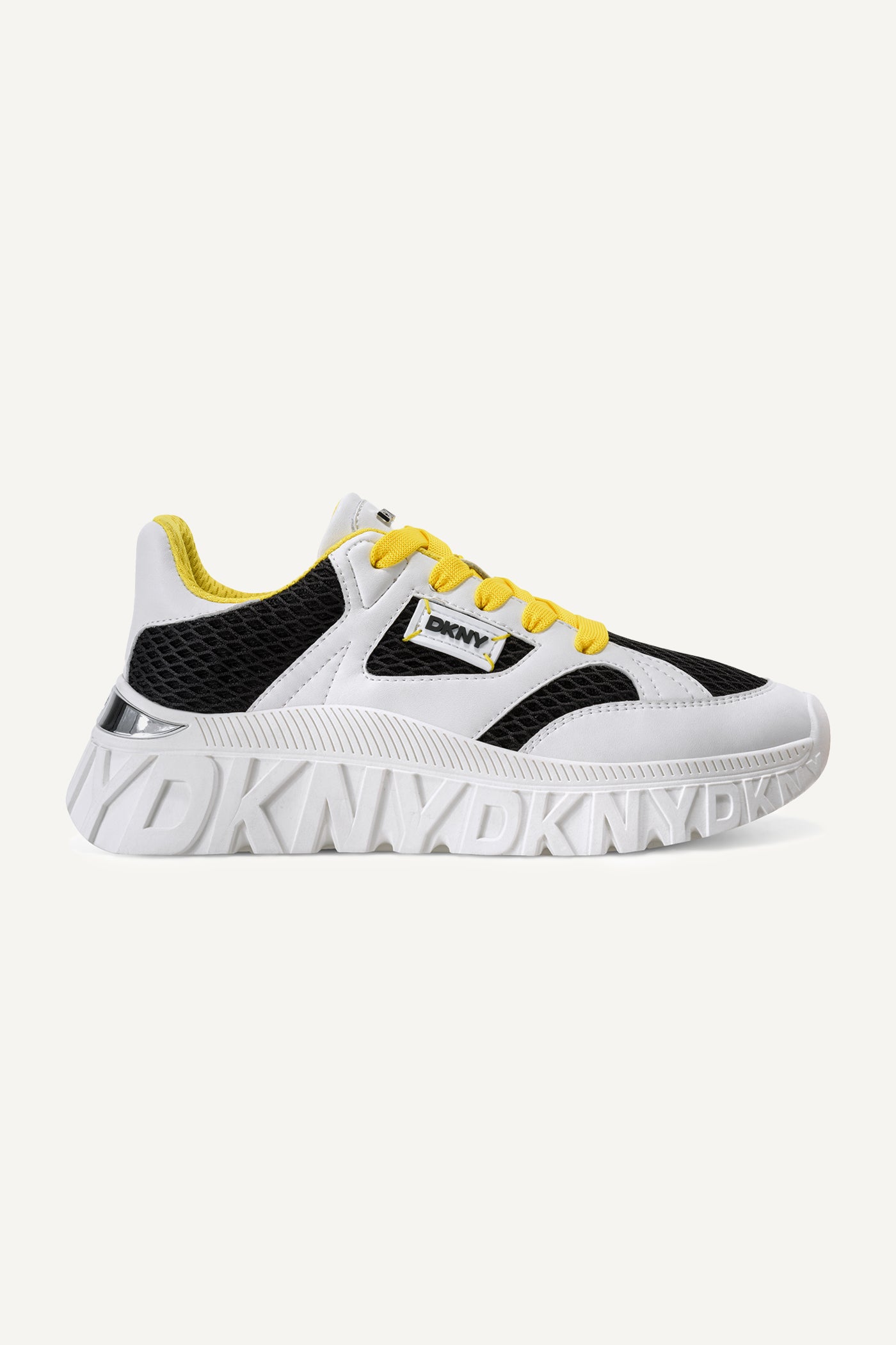 BLACK/WHITE LOCKPORT LACE UP SNEAKER, VIEW 1 | Sneakers