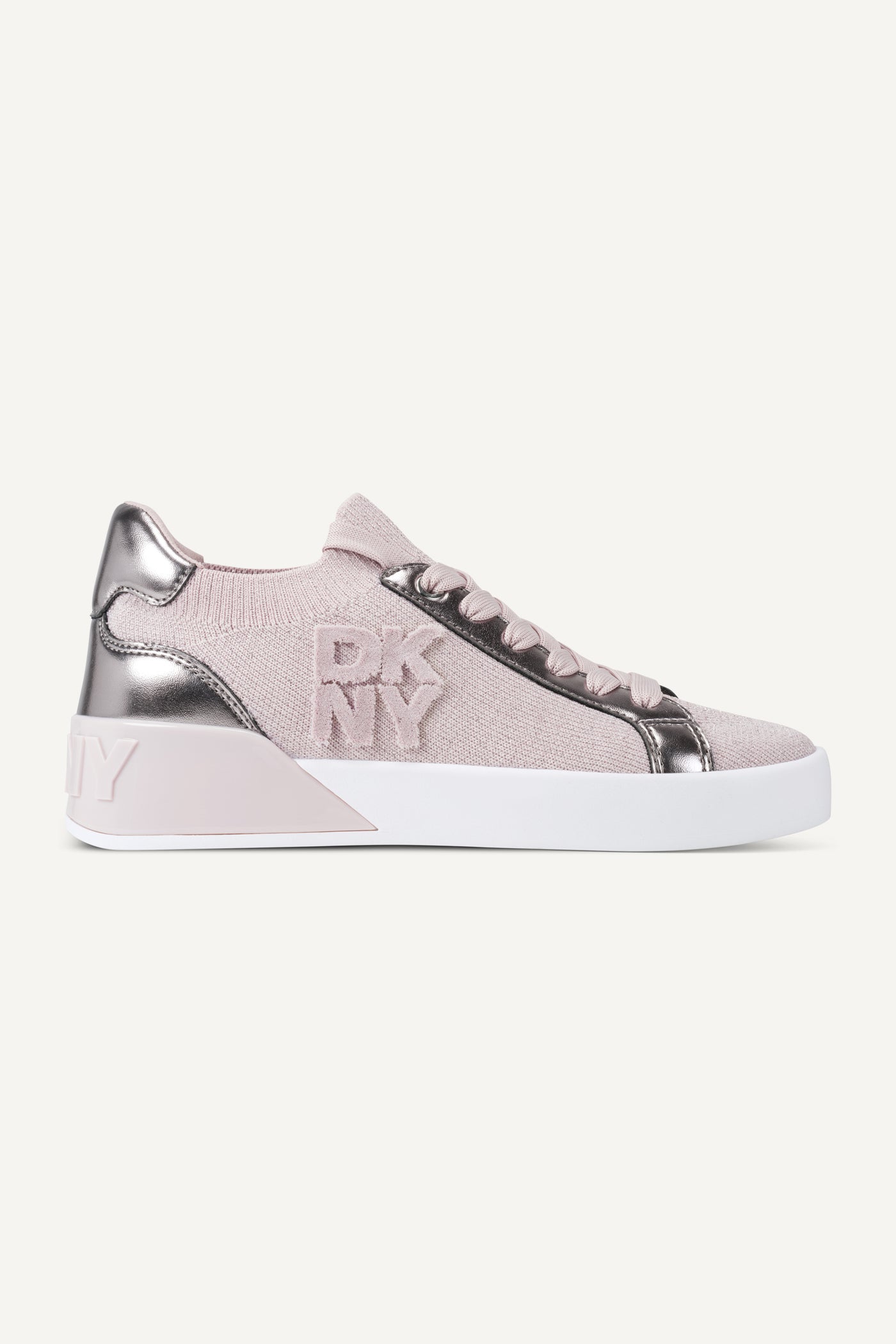 Light Pink MALLORY LACE UP SNEAKER, VIEW 1 | Sneakers