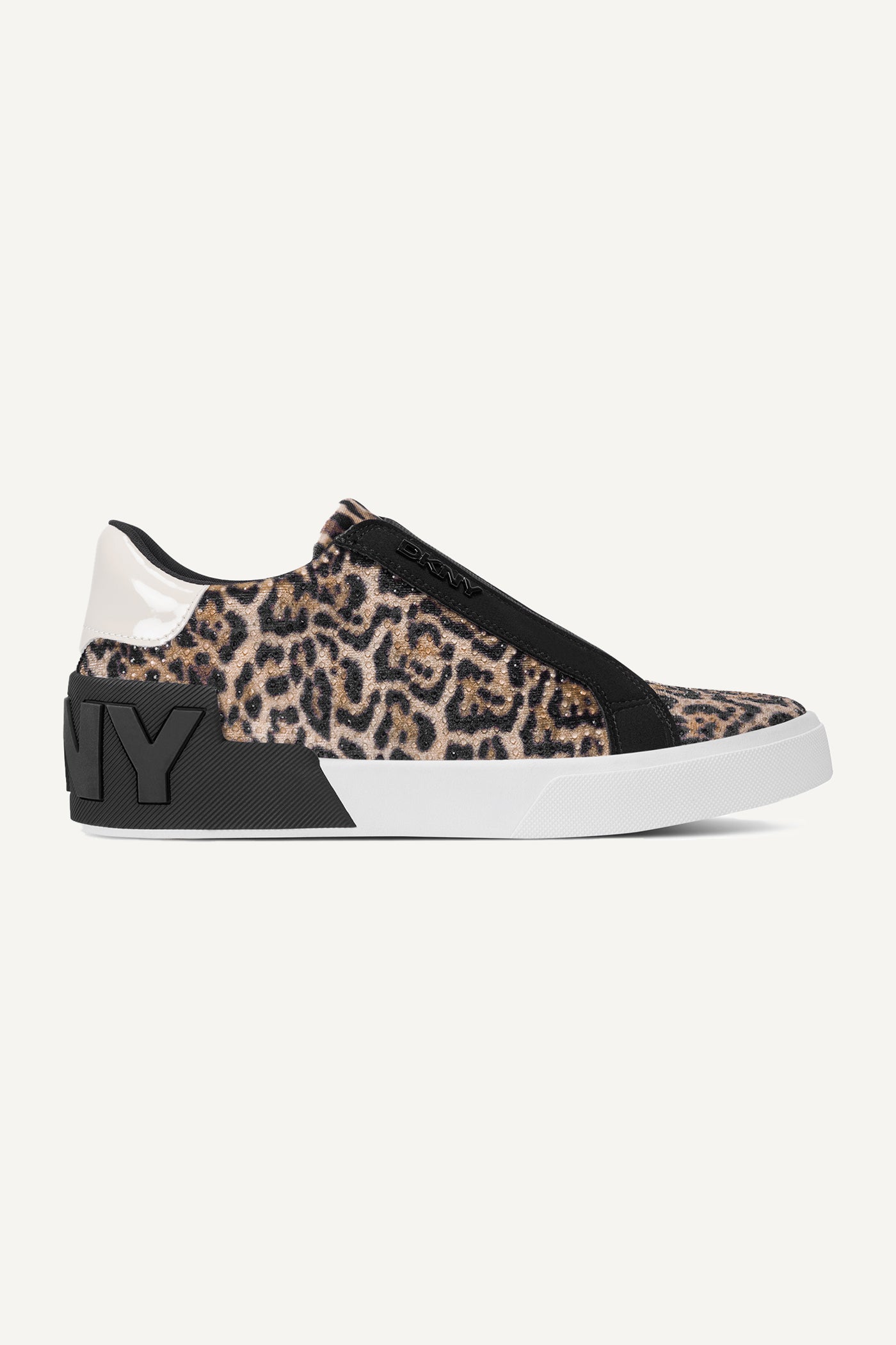 Natural/Black MINDI SLIP ON SNEAKER, VIEW 1 | 9-5 Edit