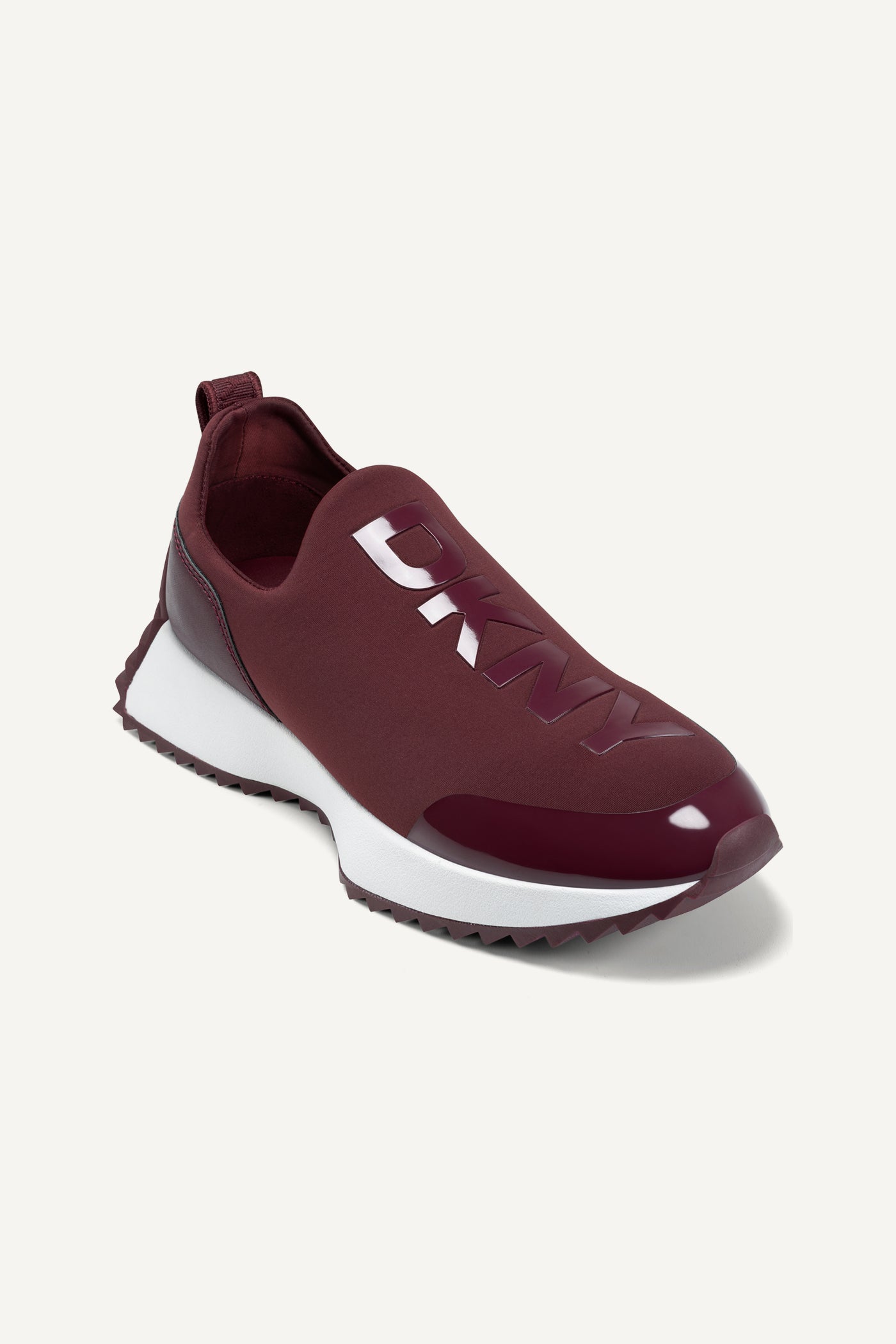 BURGUNDY NALLEN SLIP ON SNEAKER 35MM, VIEW 2 | Sneakers