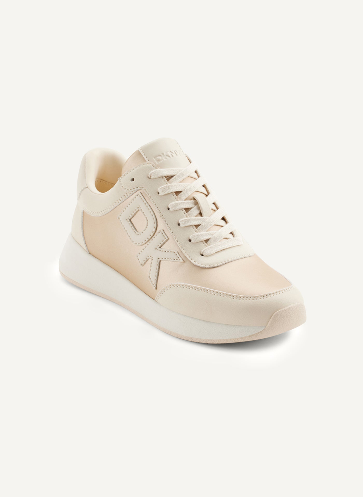 Bone OAKS LOGO LACE UP SNEAKER, VIEW 2 | Sneakers