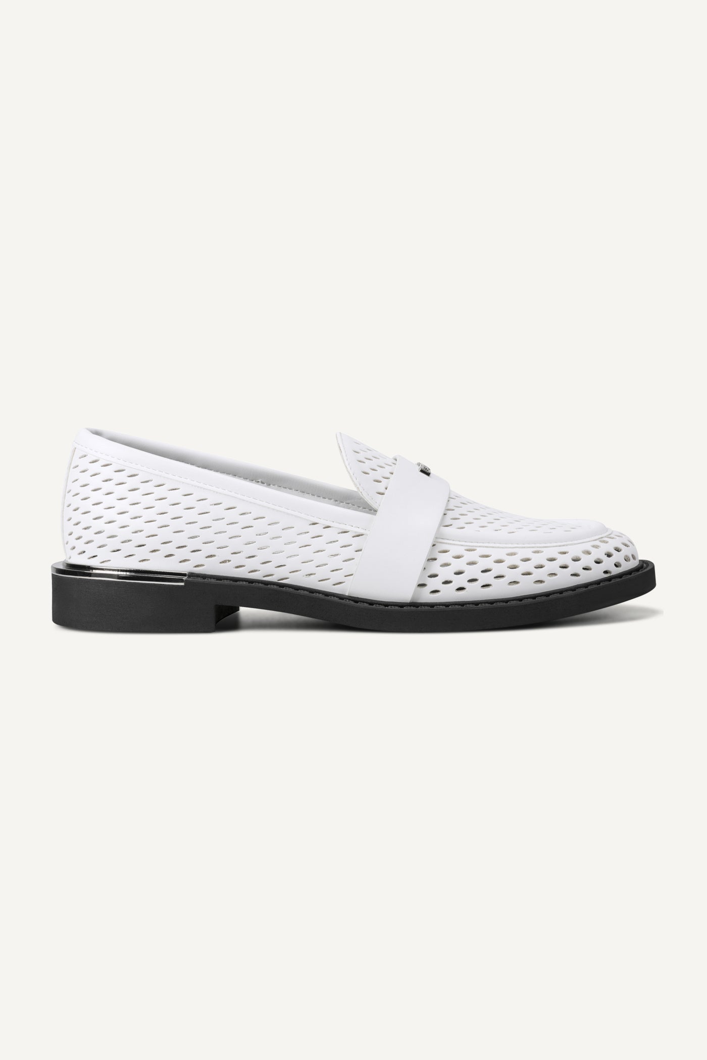 White REZZI LOAFER, VIEW 1 | Spring 2026 Campaign
