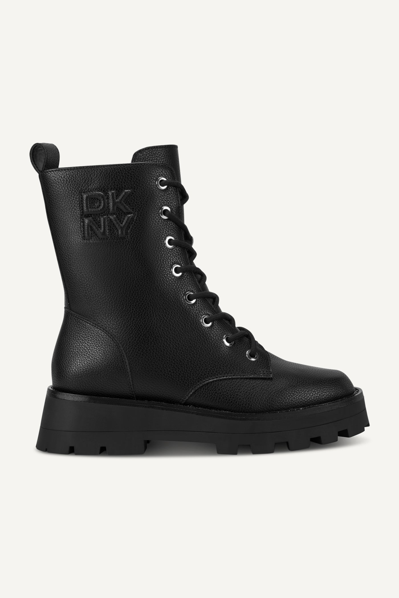 Black SEJAL LACE UP BOOTIE, VIEW 1 | BOOTIES