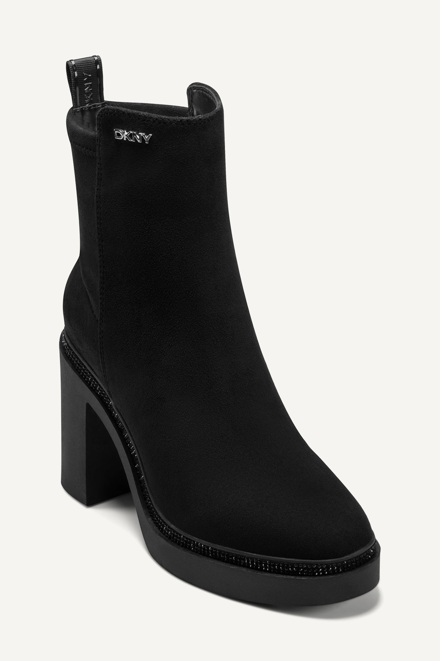 Black TELSI PLATFORM BOOTIE, VIEW 2 | New Arrivals