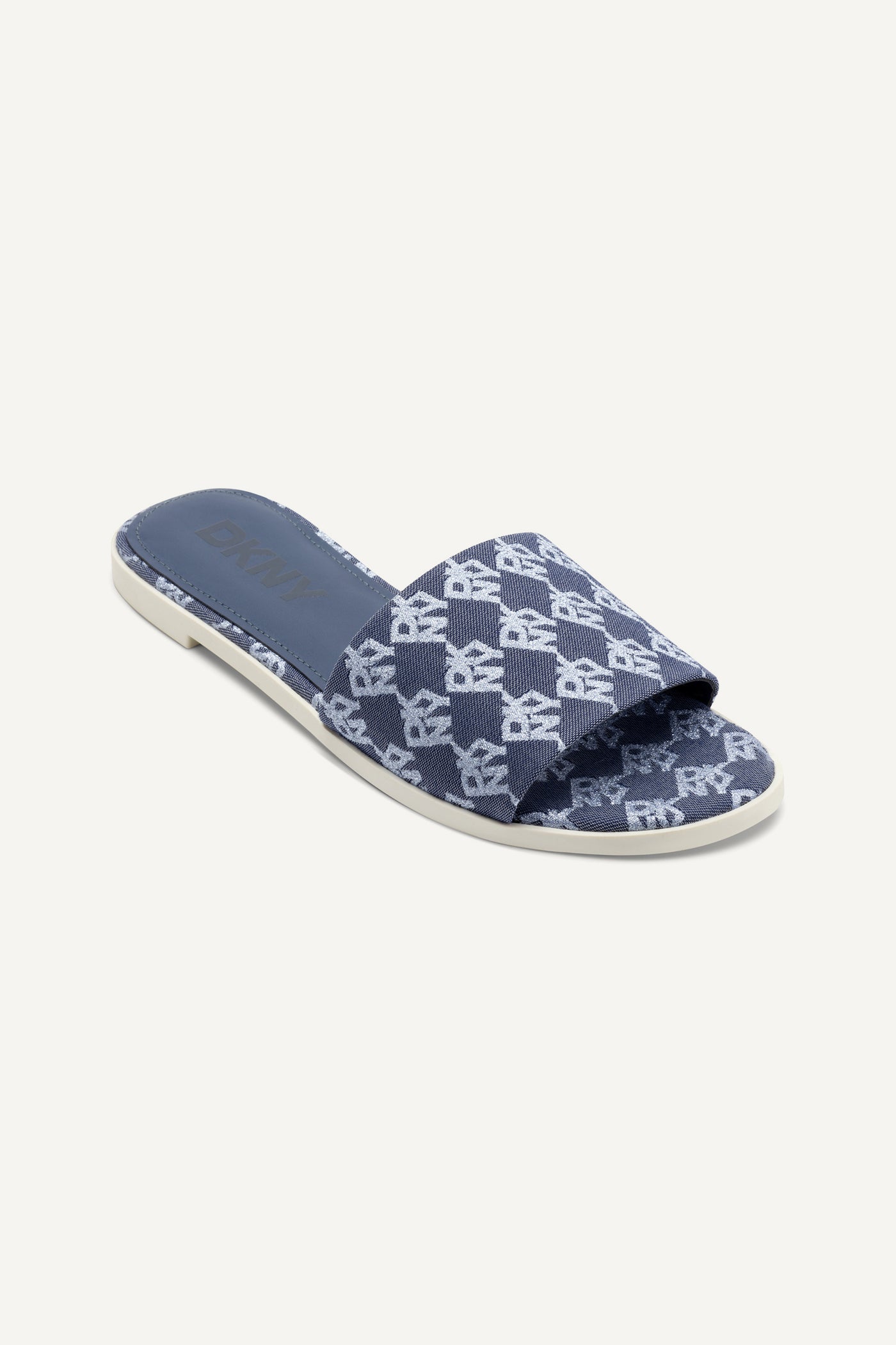 CELESTE BLUE WACONIA LOGO FLAT SLIDE, VIEW 2 | Summer Essentials