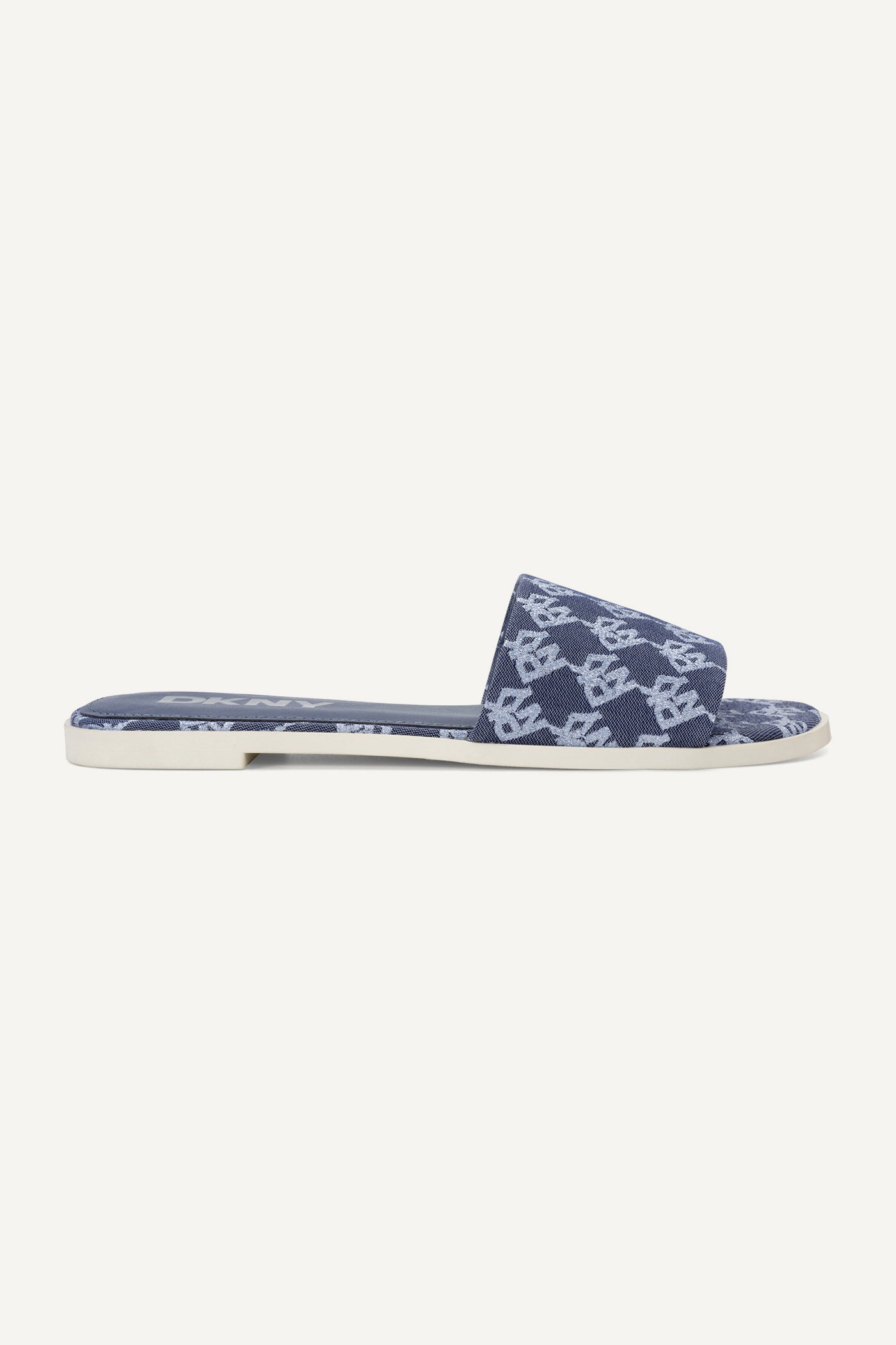 CELESTE BLUE WACONIA LOGO FLAT SLIDE, VIEW 1 | Summer Essentials