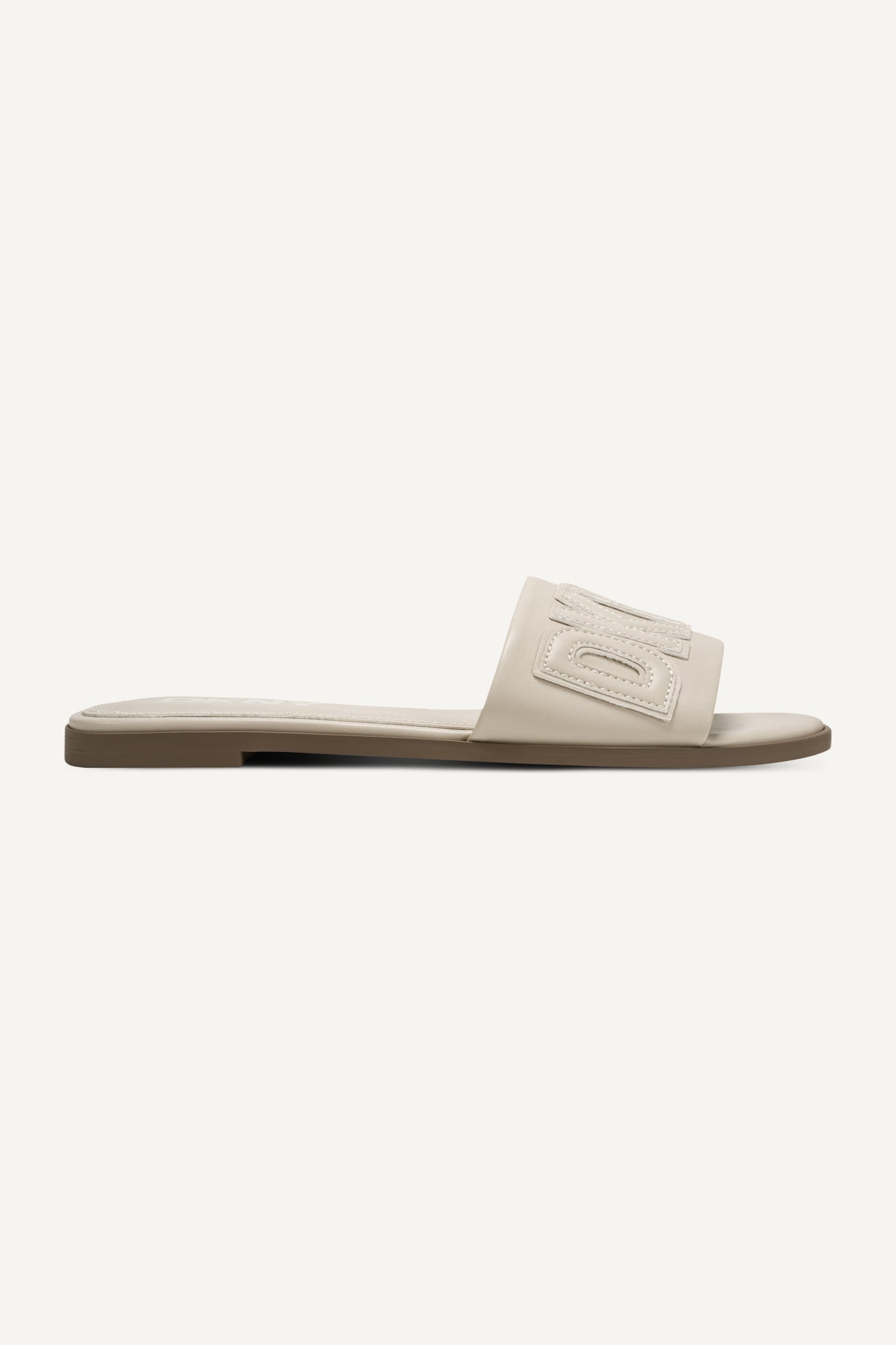 Lt Taupe WILLOW FLAT SLIDE, VIEW 1 | MUST-HAVES