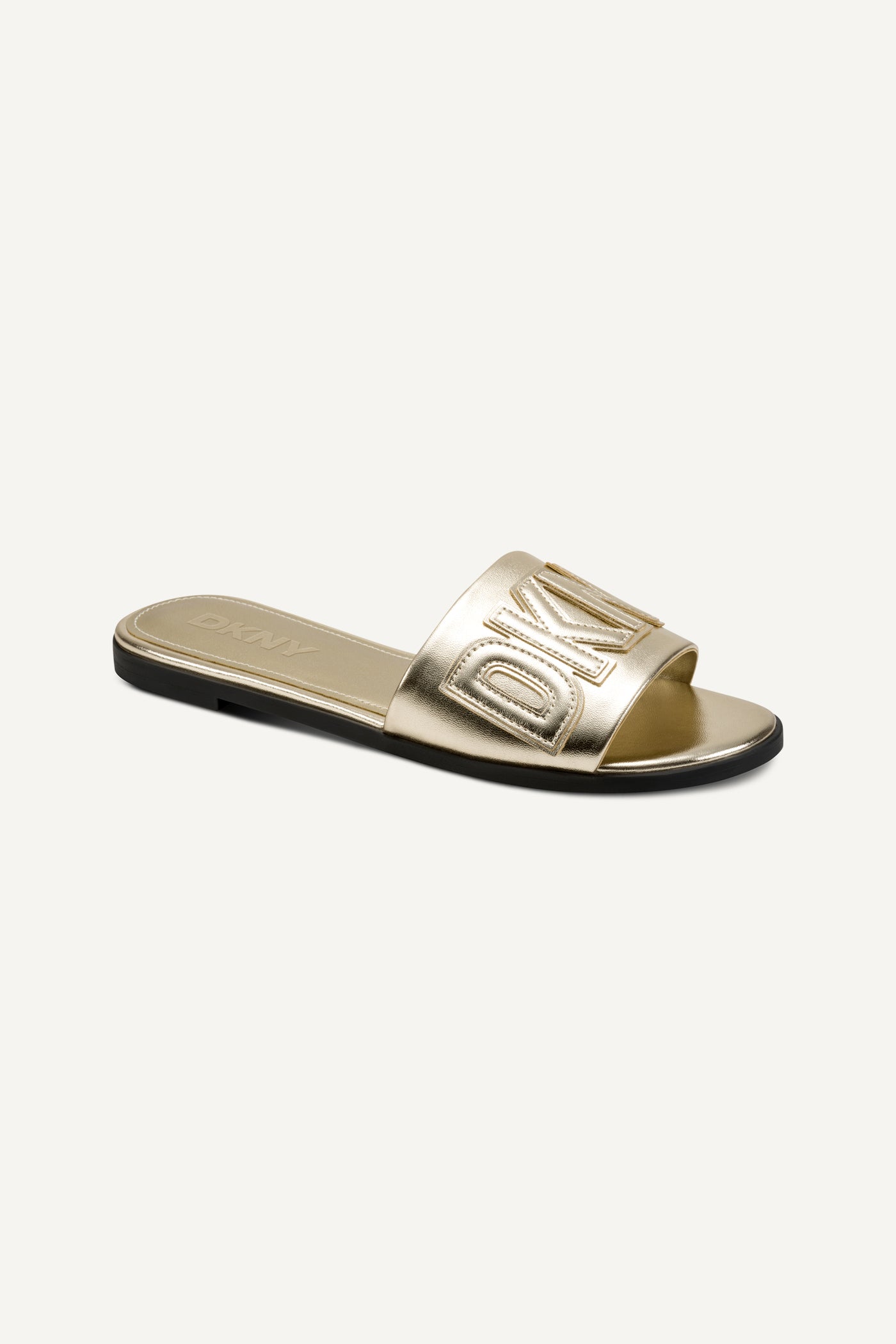 Platino WILLOW FLAT SLIDE, VIEW 2 | Sandals