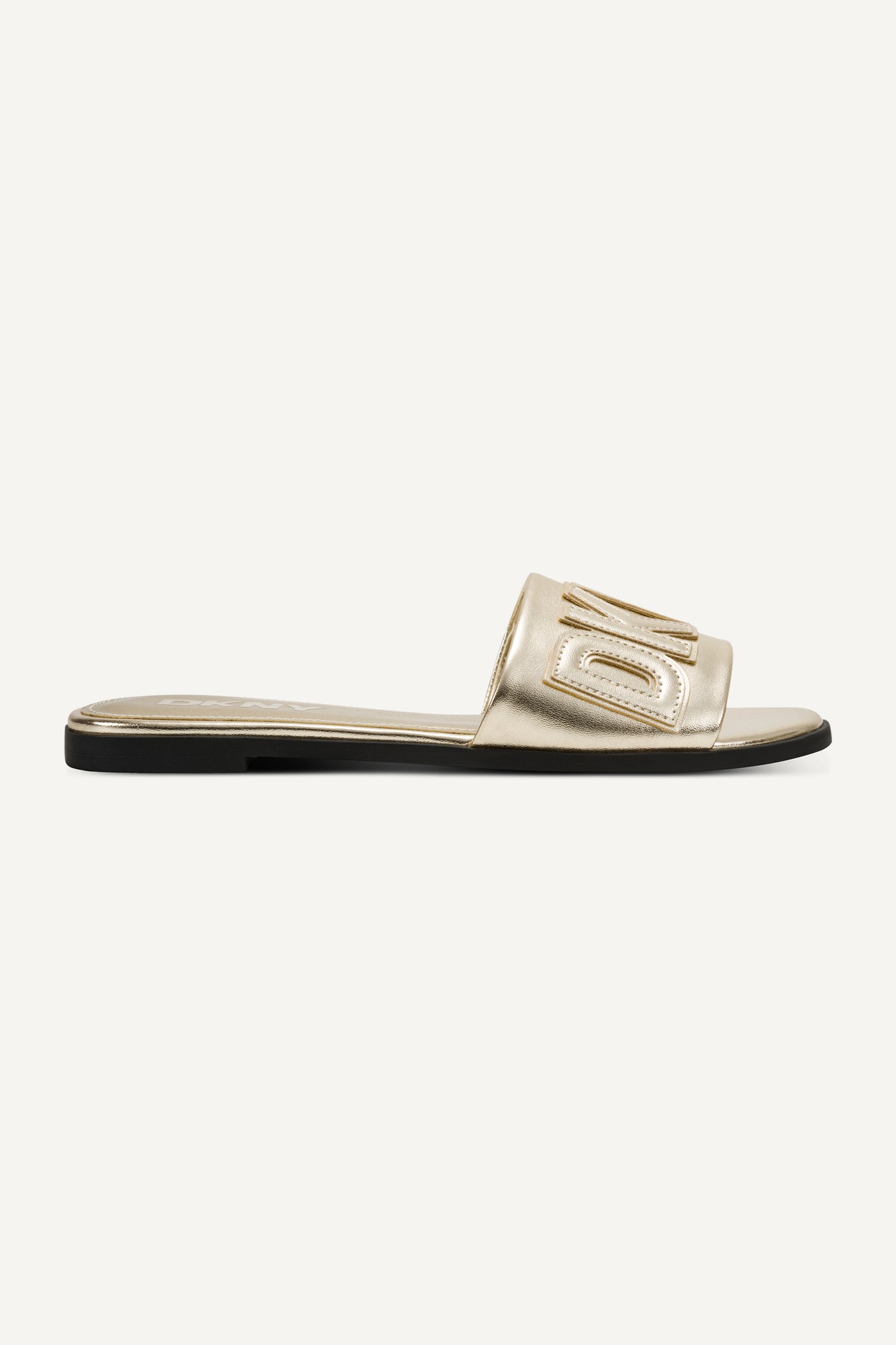 Platino WILLOW FLAT SLIDE, VIEW 1 | Sandals