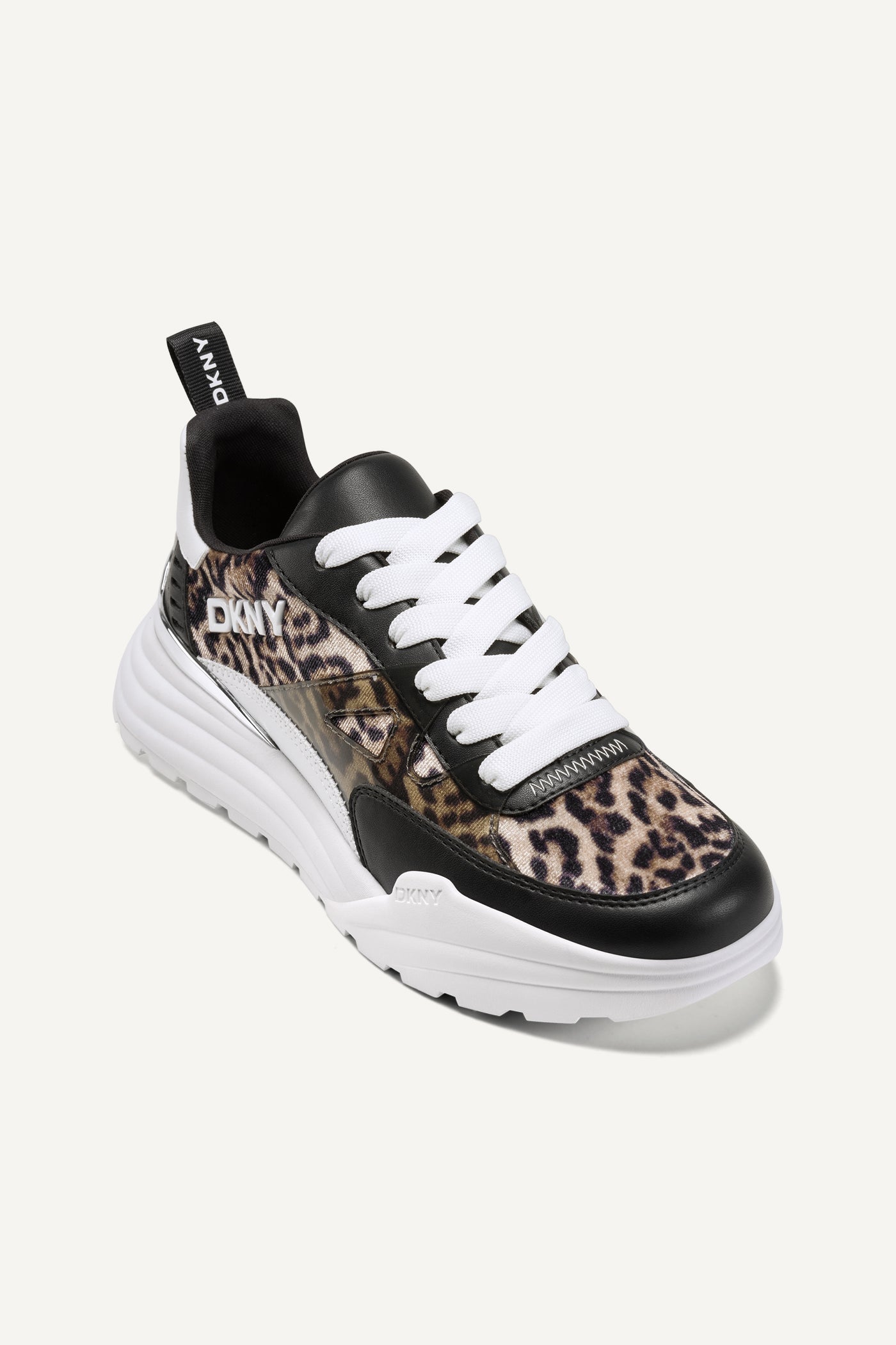 NATURAL/BLACK ZANIRA LACE UP SNEAKER 60MM, VIEW 2 | Sneakers